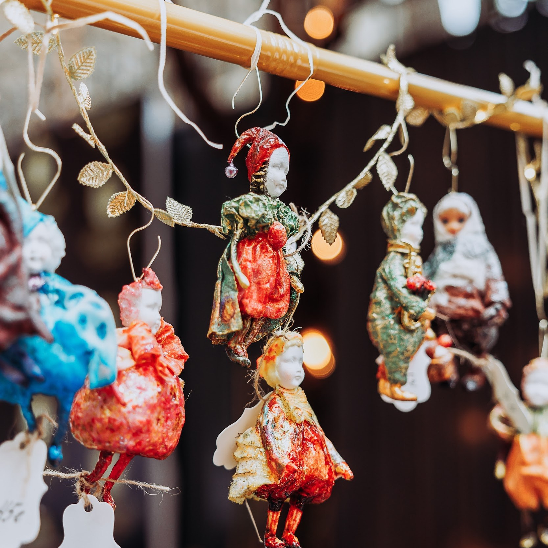 Un marché de Noël. Photographe à Paris