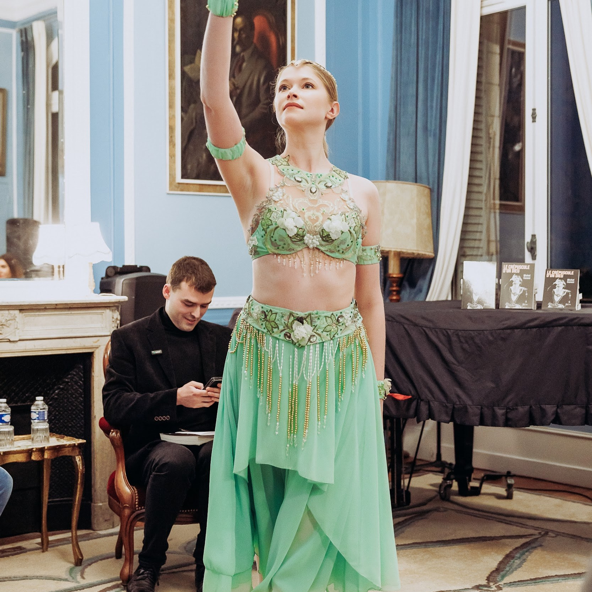 Michel Canesi à la présentation de son livre (éditions Plon). Photographe à Paris