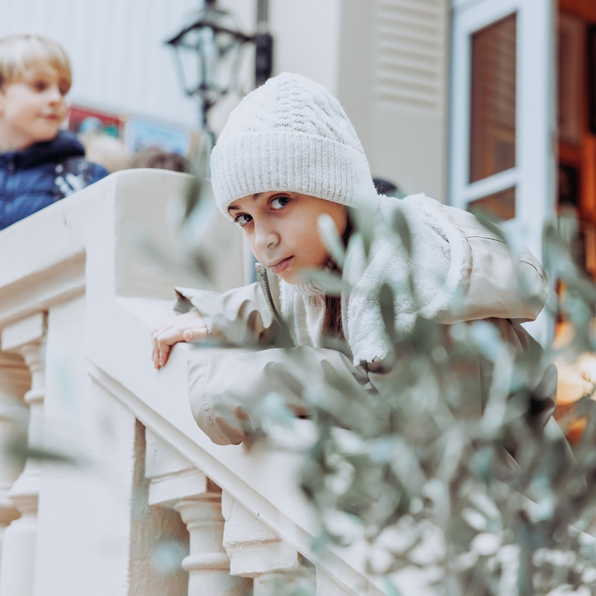 Un marché de Noël. Photographe à Paris