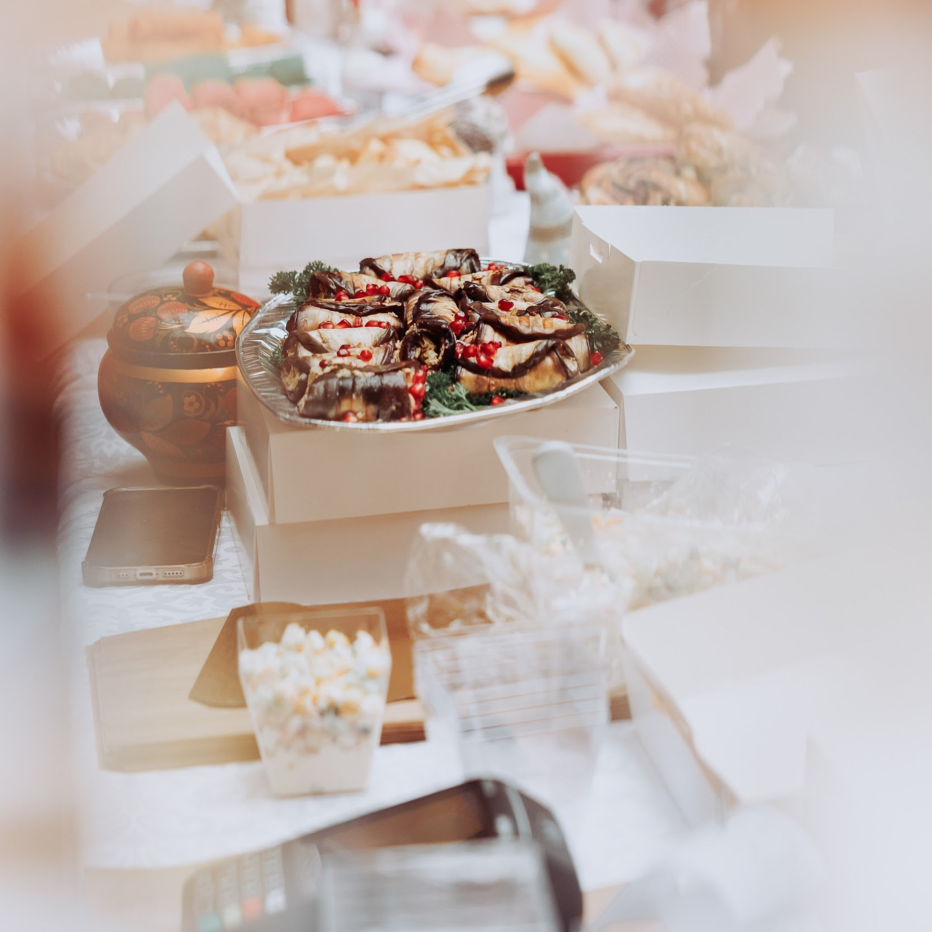 Un marché de Noël. Photographe à Paris