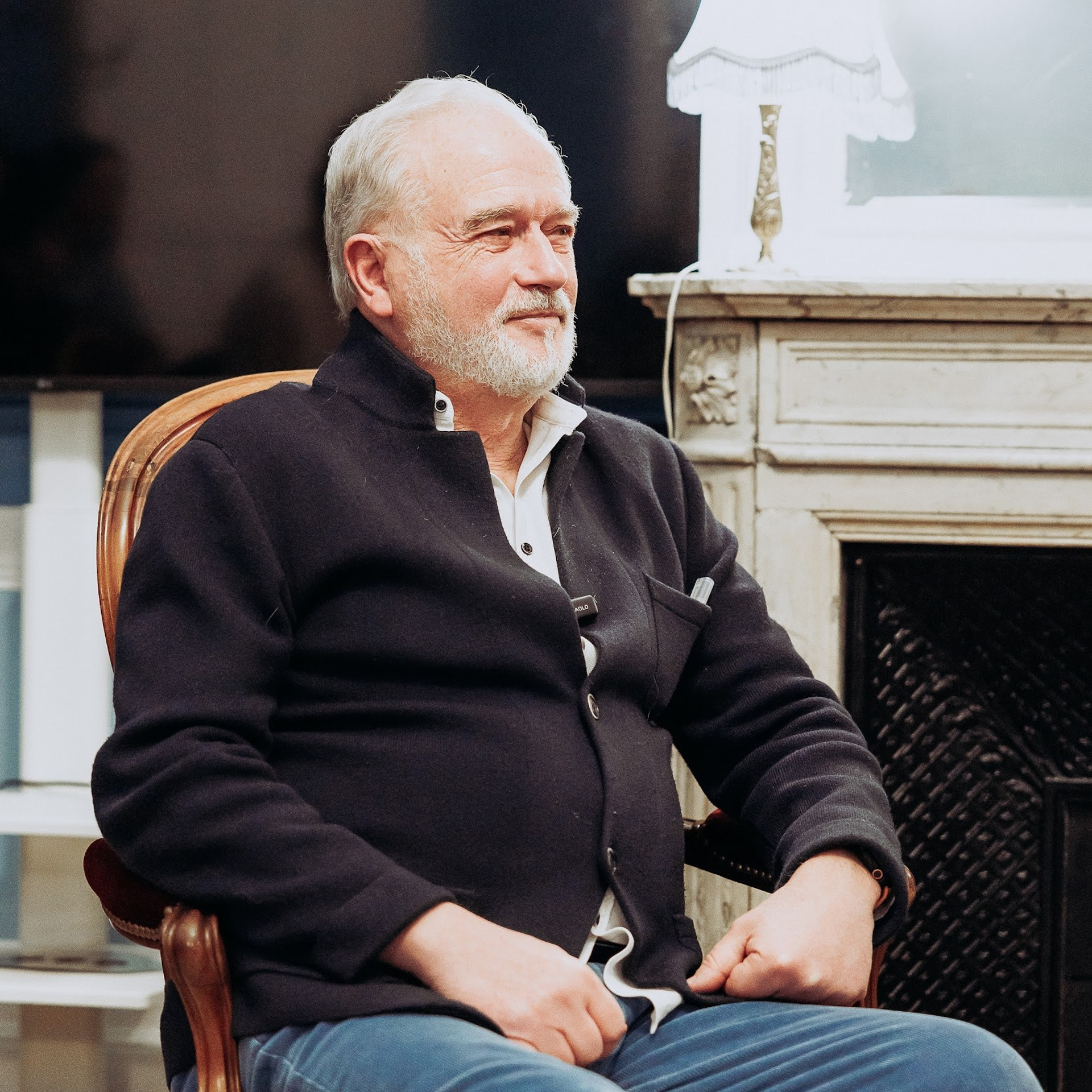 Michel Canesi à la présentation de son livre (éditions Plon). Photographe à Paris