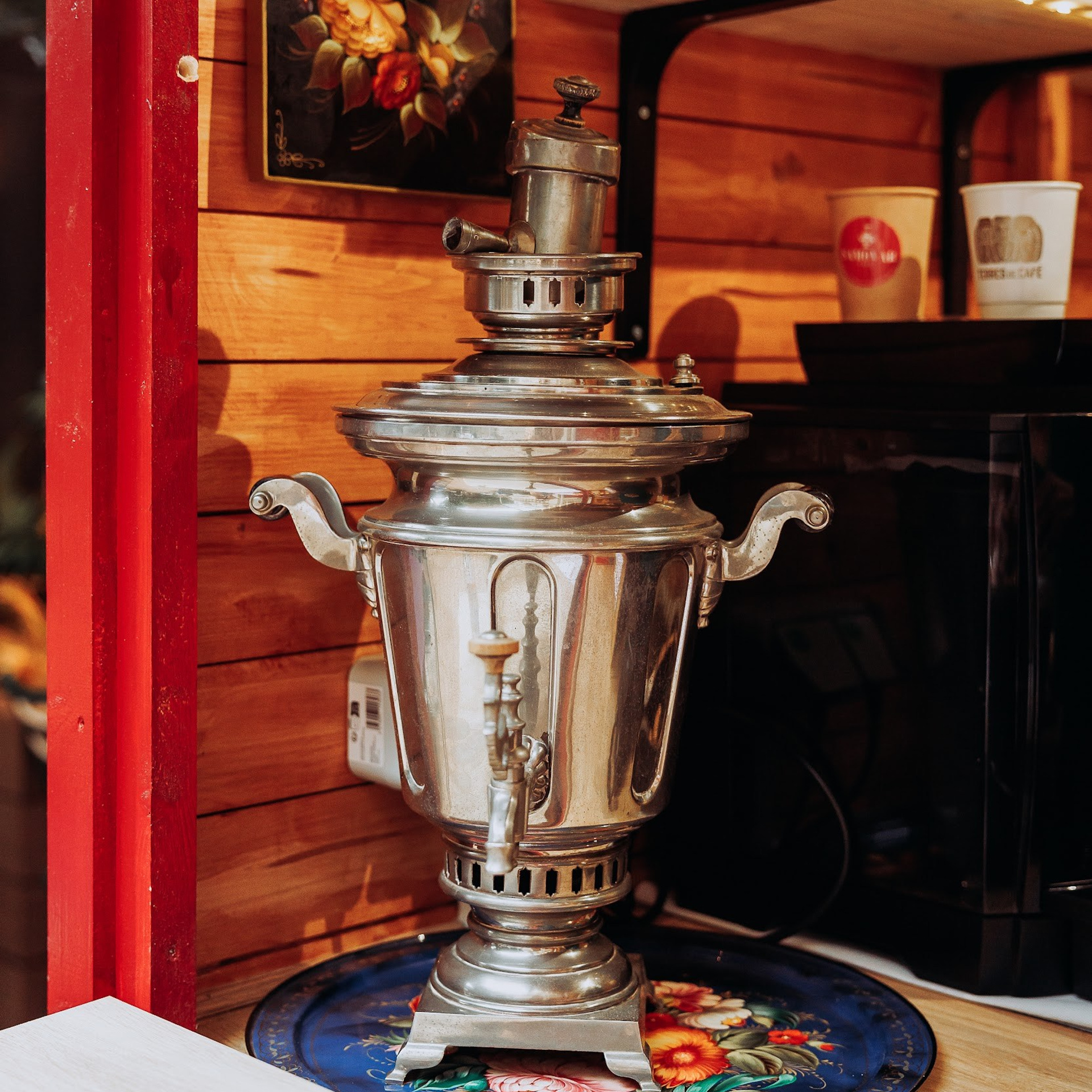 Le café Samovar à Paris. Photographe à Paris