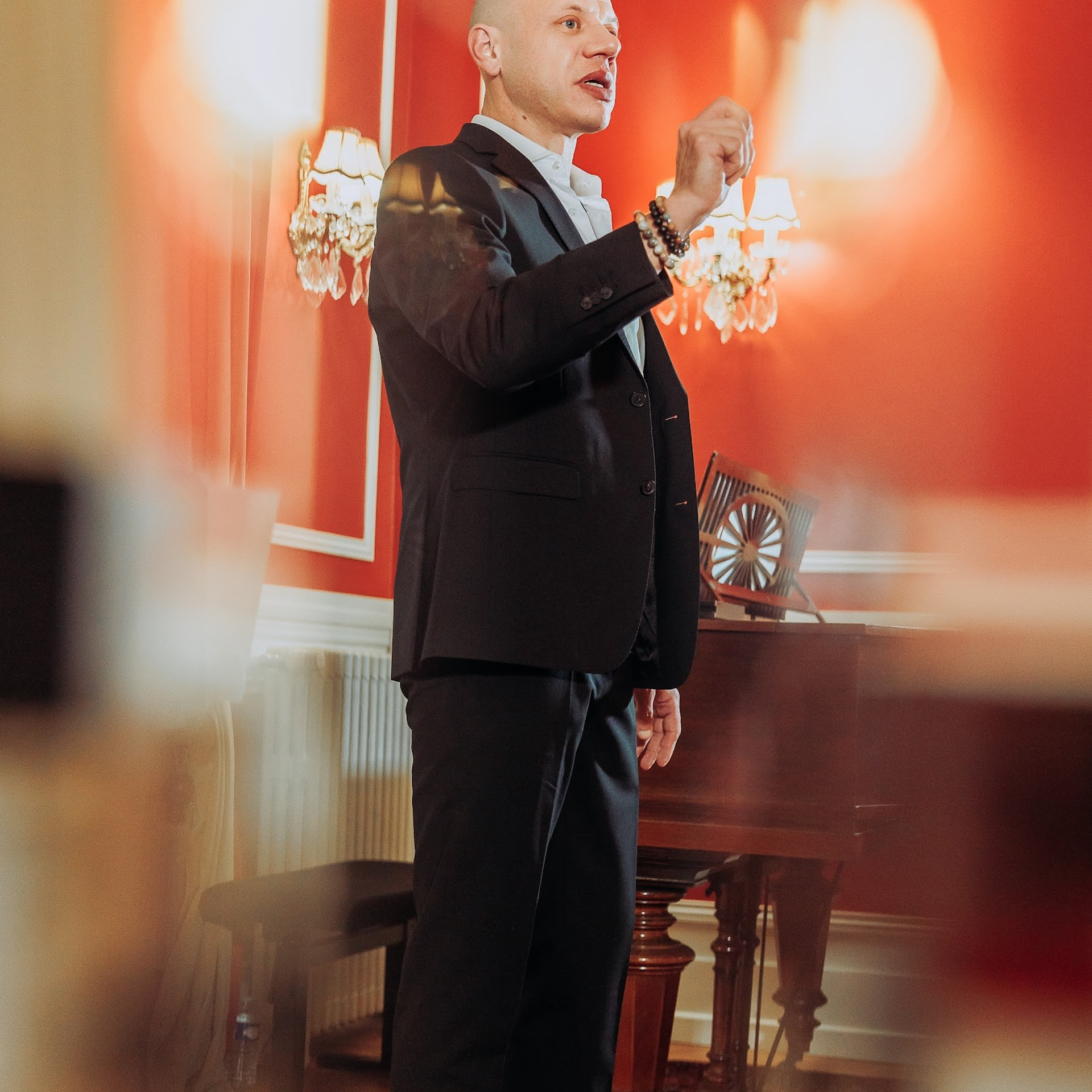 Une soirée poétique. Photographe à Paris