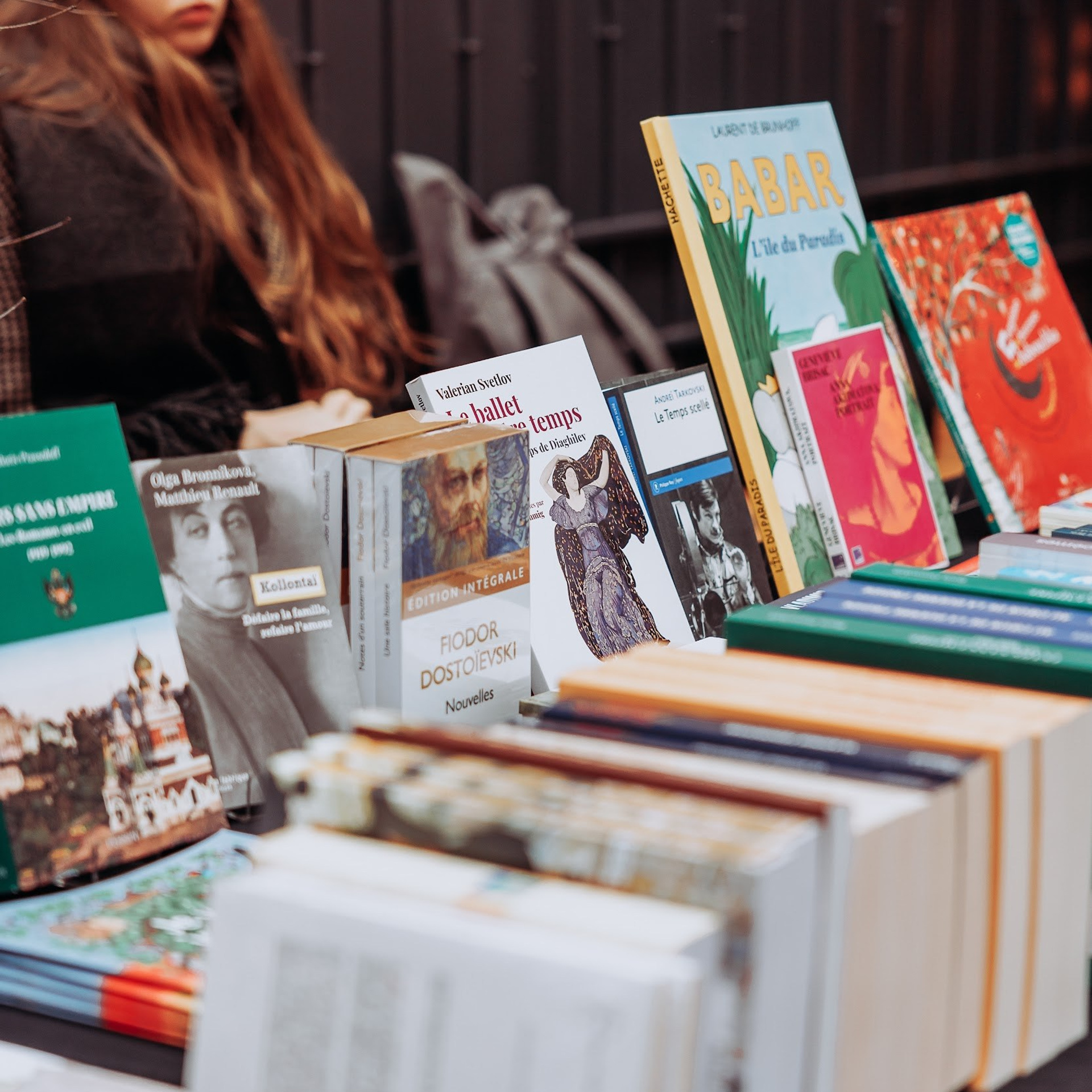 Un marché de Noël. Photographe à Paris