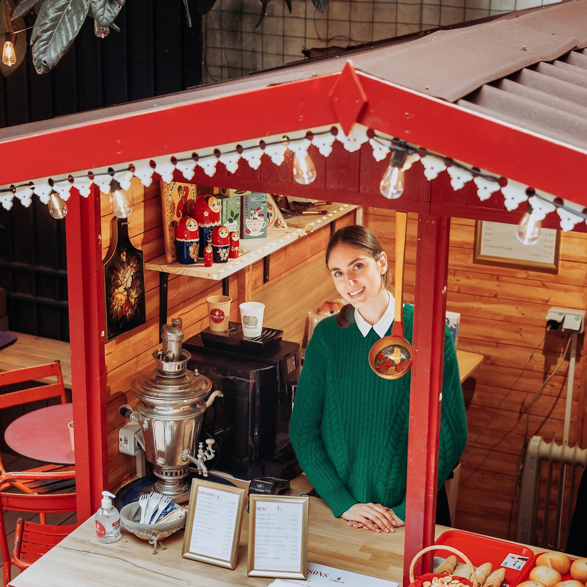 Le café Samovar à Paris. Photographe à Paris