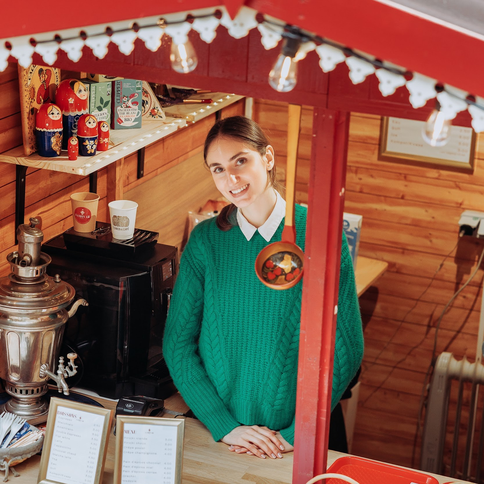 Le café Samovar à Paris. Photographe à Paris