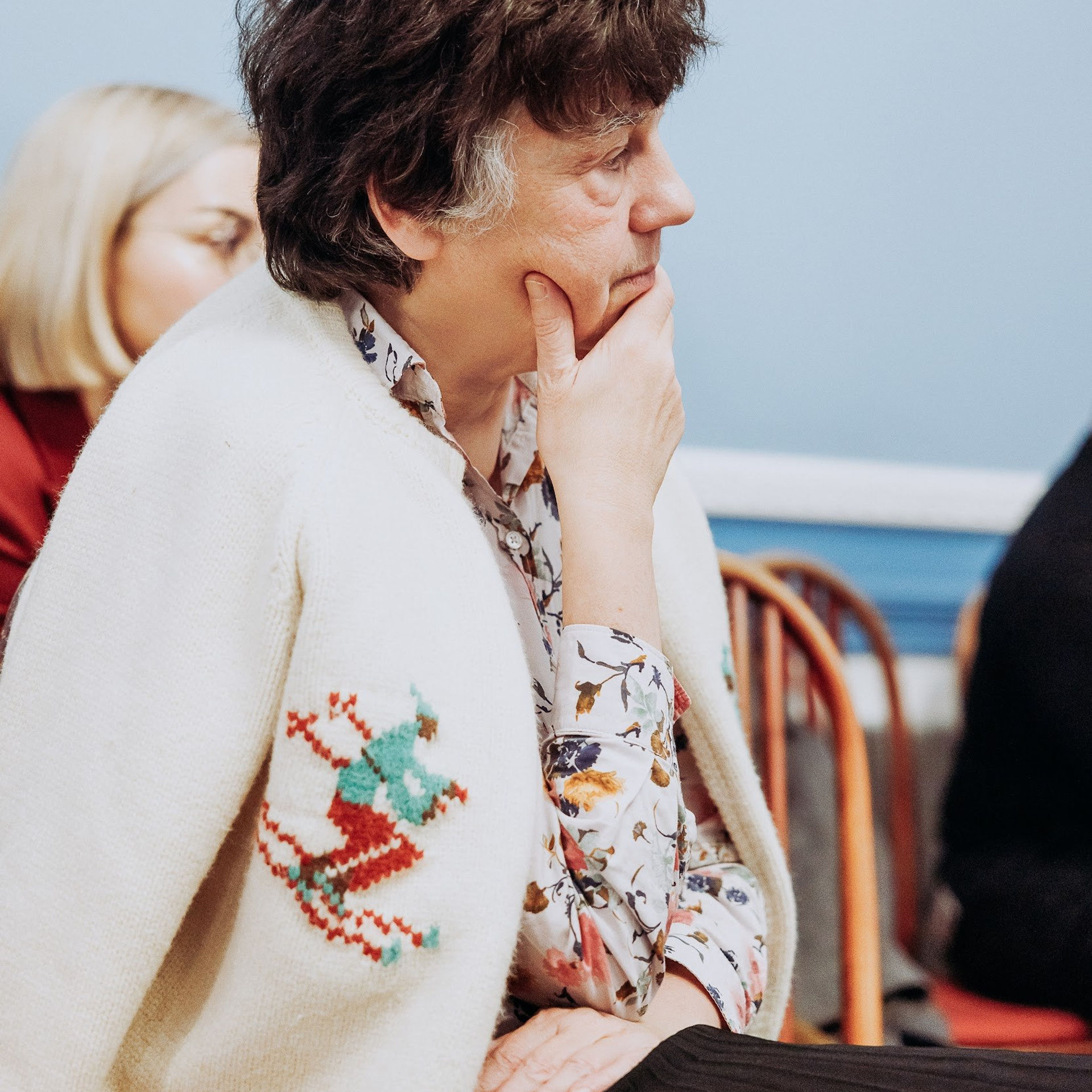 Michel Canesi à la présentation de son livre (éditions Plon). Photographe à Paris