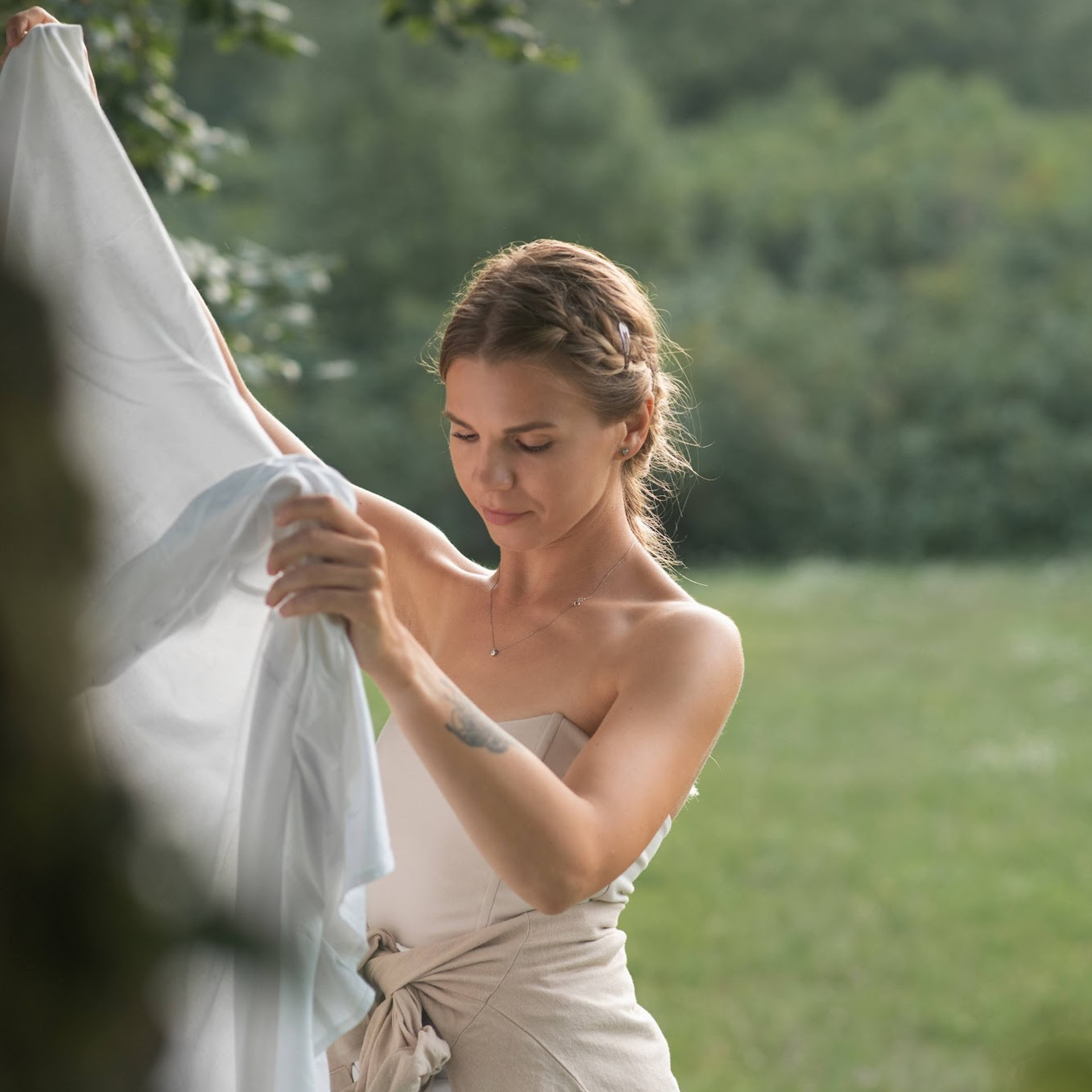 Съемка на природе — Лидия