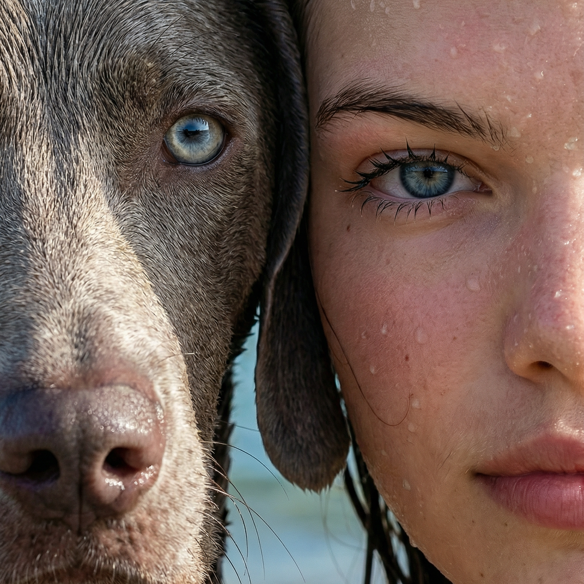 Ника с&nbsp;собакой