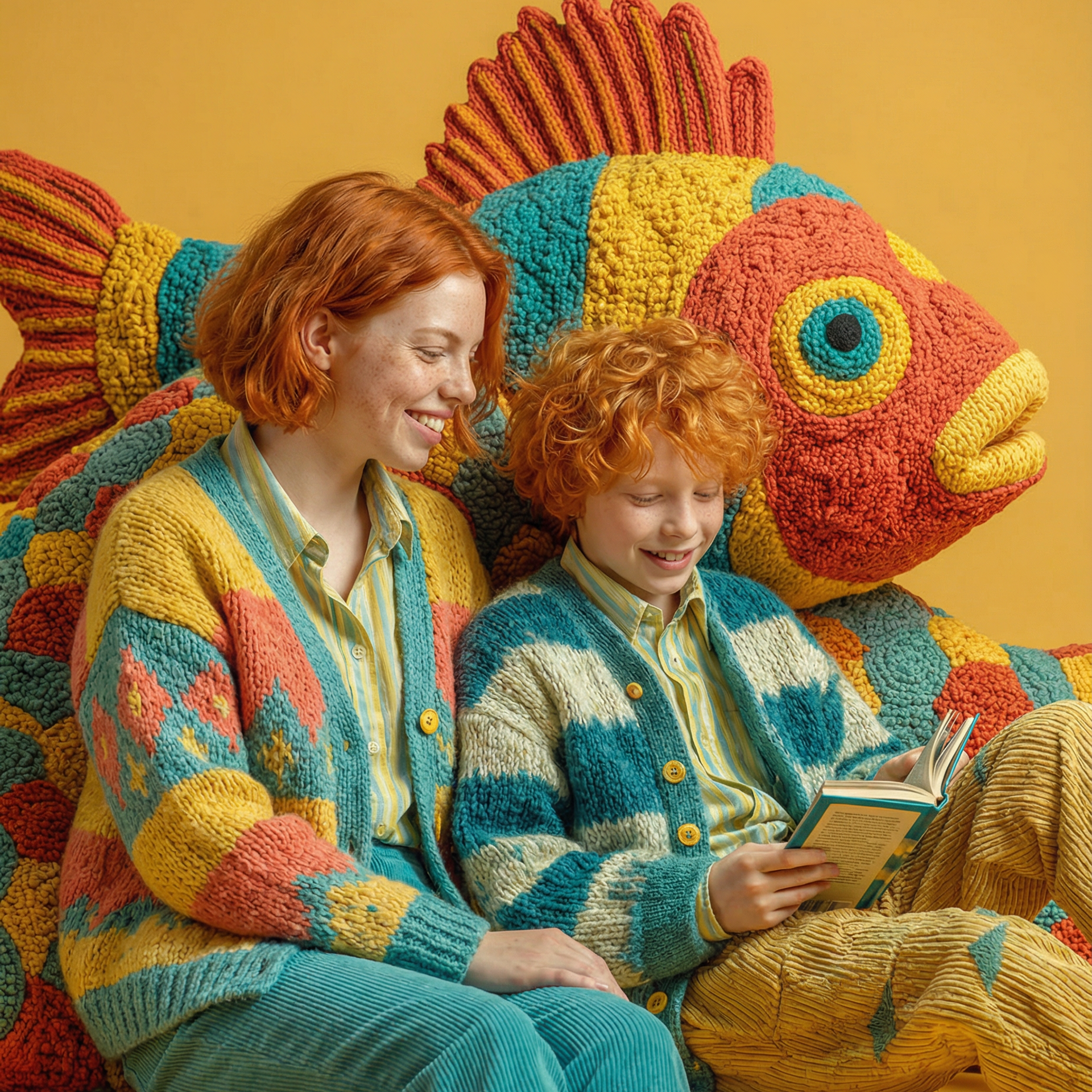 WOOLSEA&nbsp;— Soft Ocean | Family Knitwear Editorial