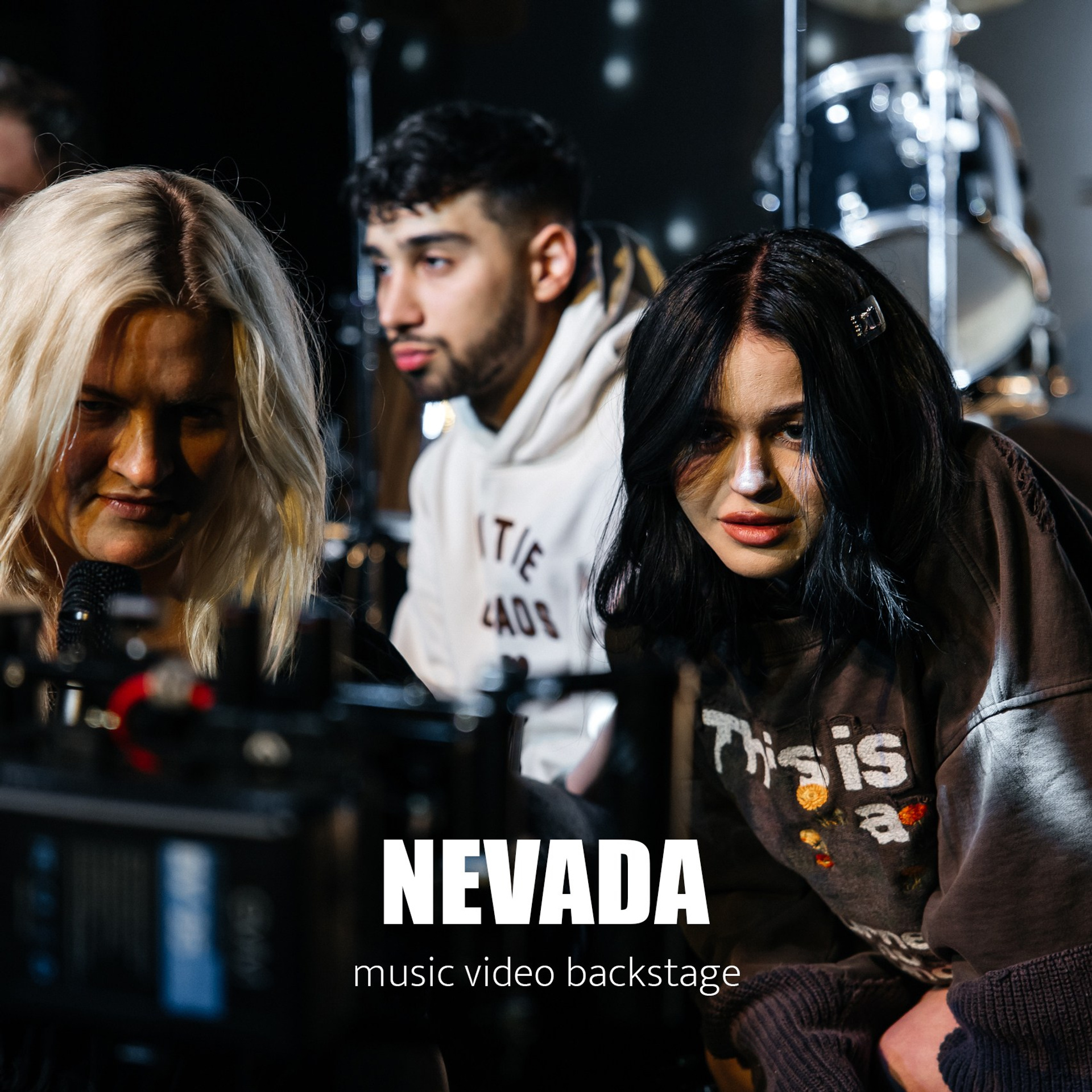 Nevada music video backstage
