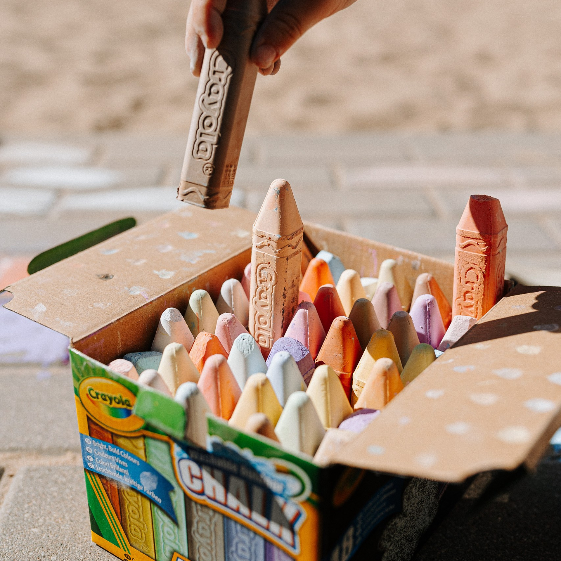 Mazgājami krītiņi un flomāsteri Crayola