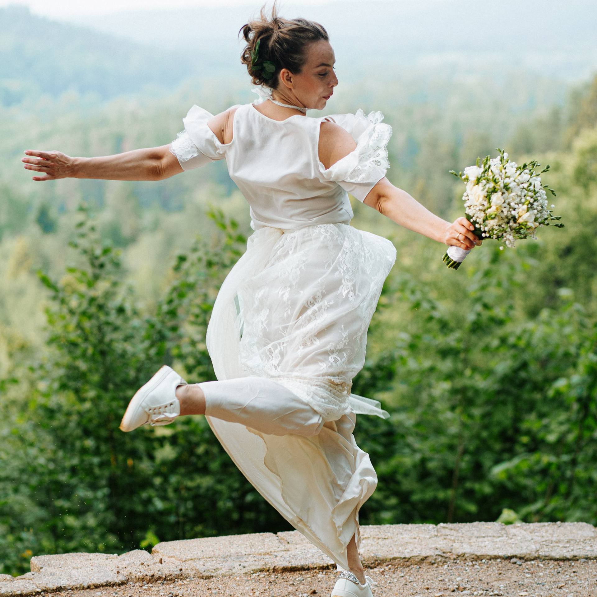 Kāzu rīts Ķīpsalā un ceremonija Jelgavas tornī