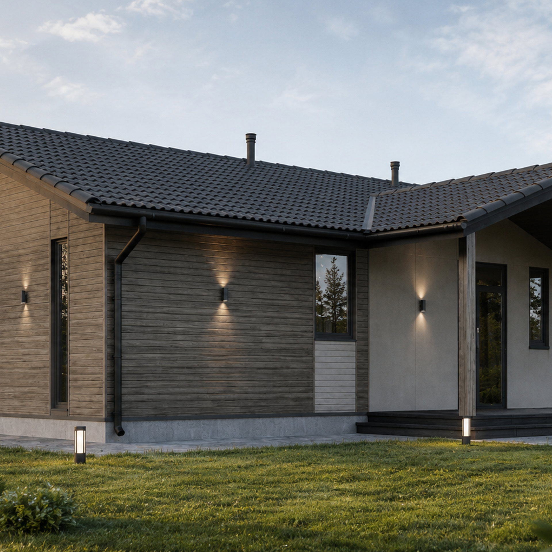Timber Frame Private House Project
