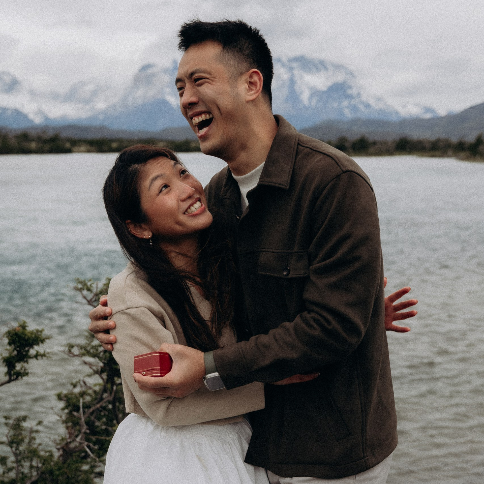 DL&nbsp;& Vanessa. Wedding proposal in&nbsp;Torres del Paine.