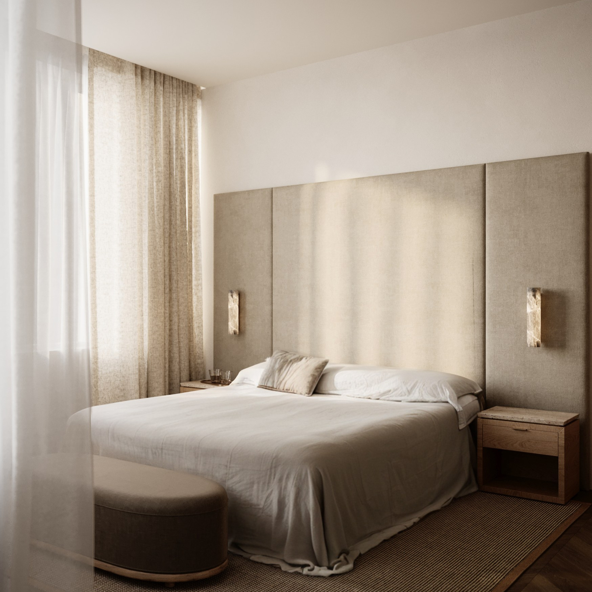 Bedroom in Luthuania / Interjero Dizainas