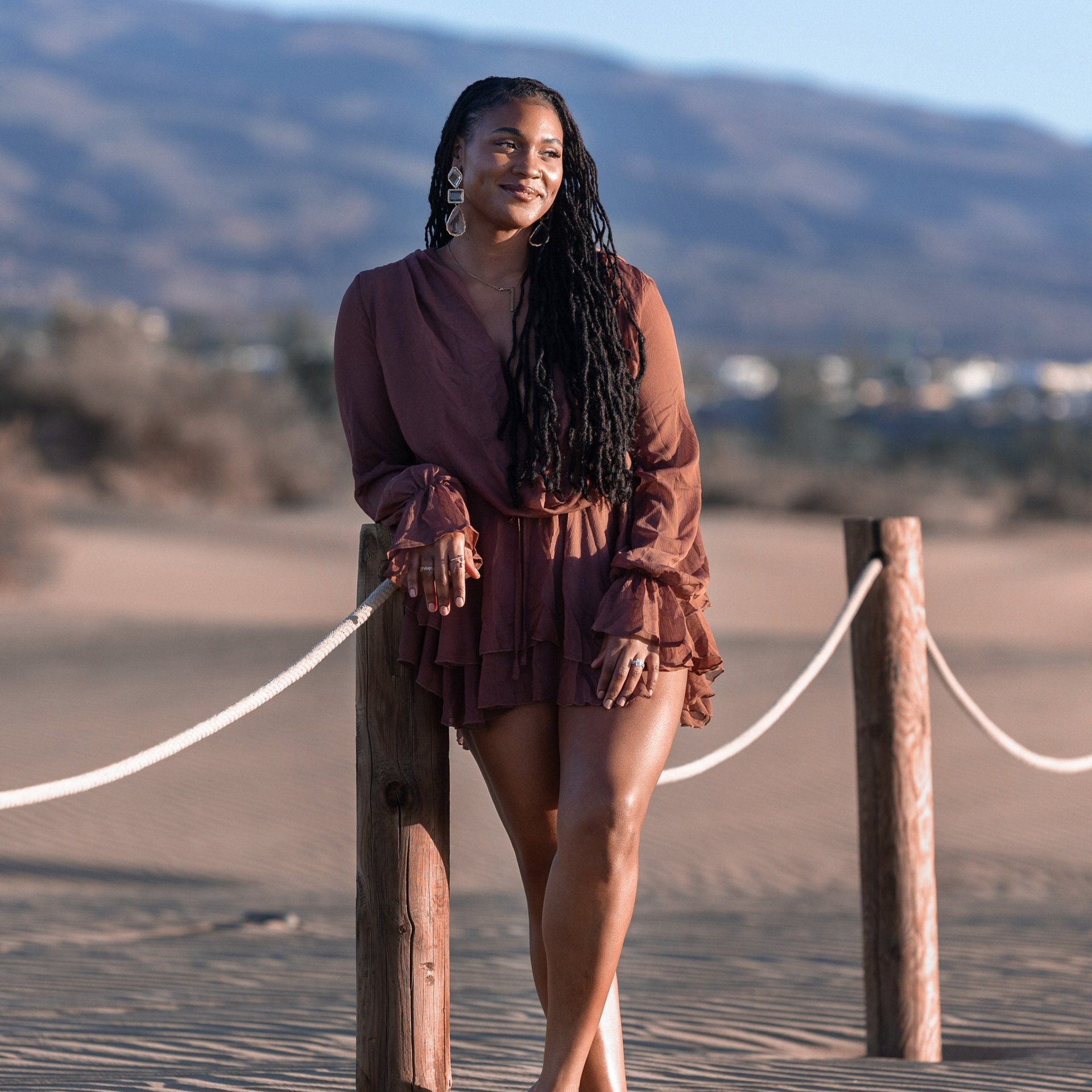 Maspalomas beach and Dunas photoshoot