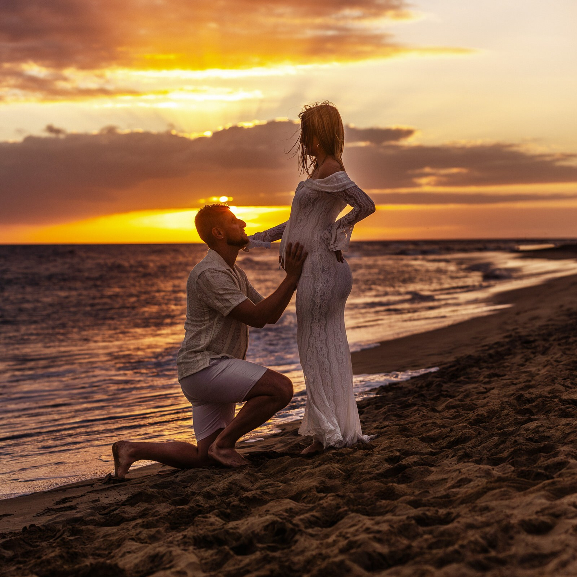 Sunset photoshoot Maspalomas Beach