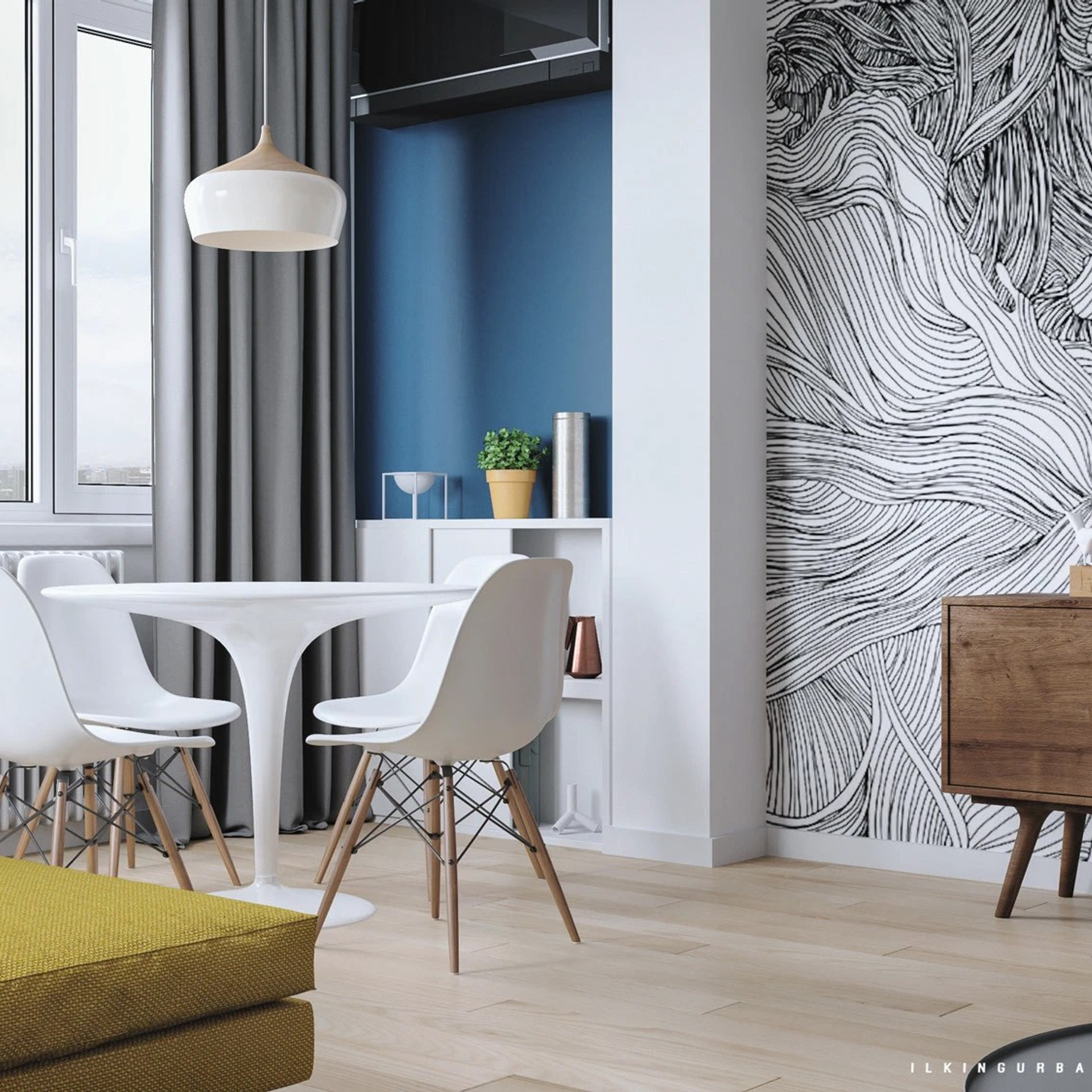 Scandinavian interior. Il-kin.com