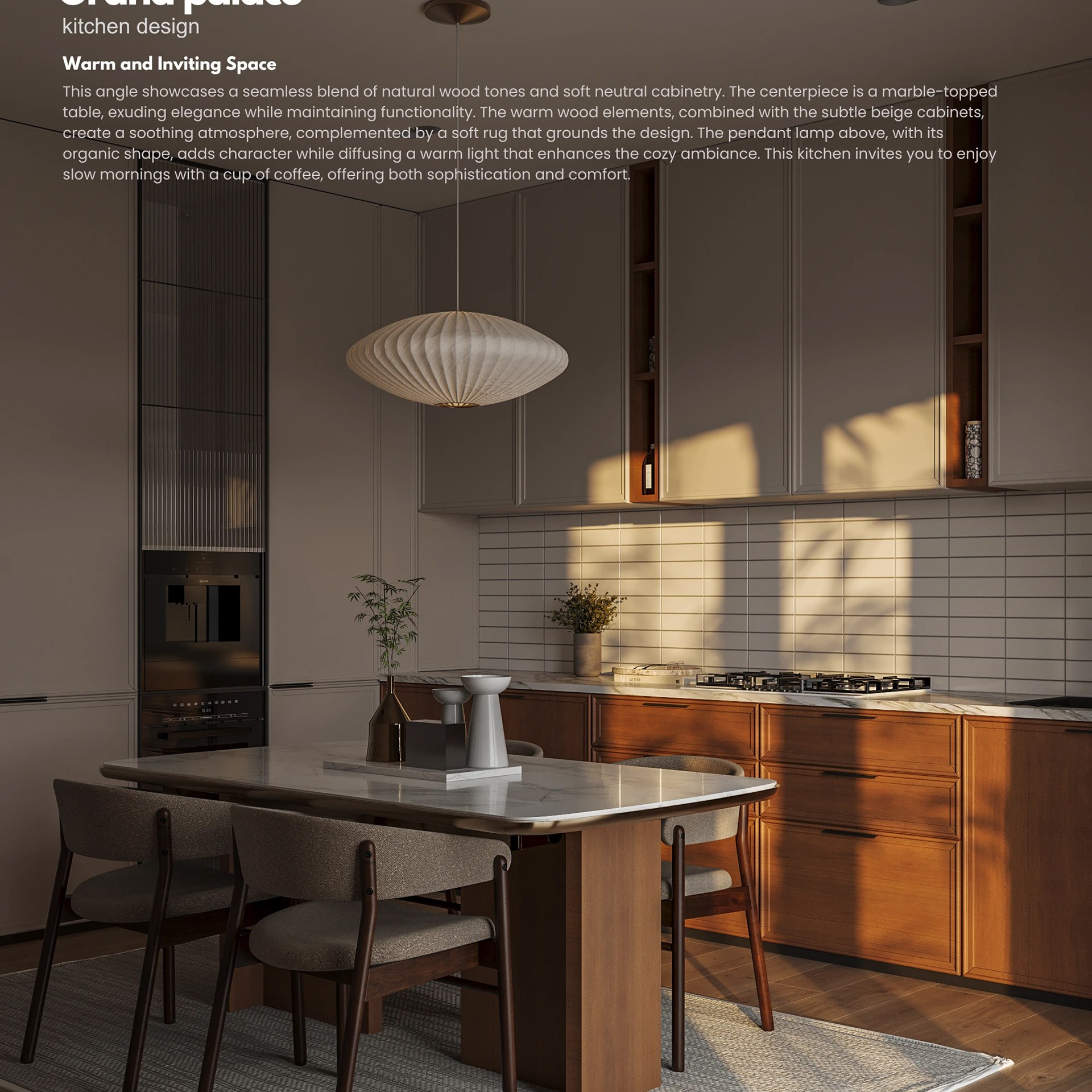 Grand Palace kitchen design. Il-kin.com