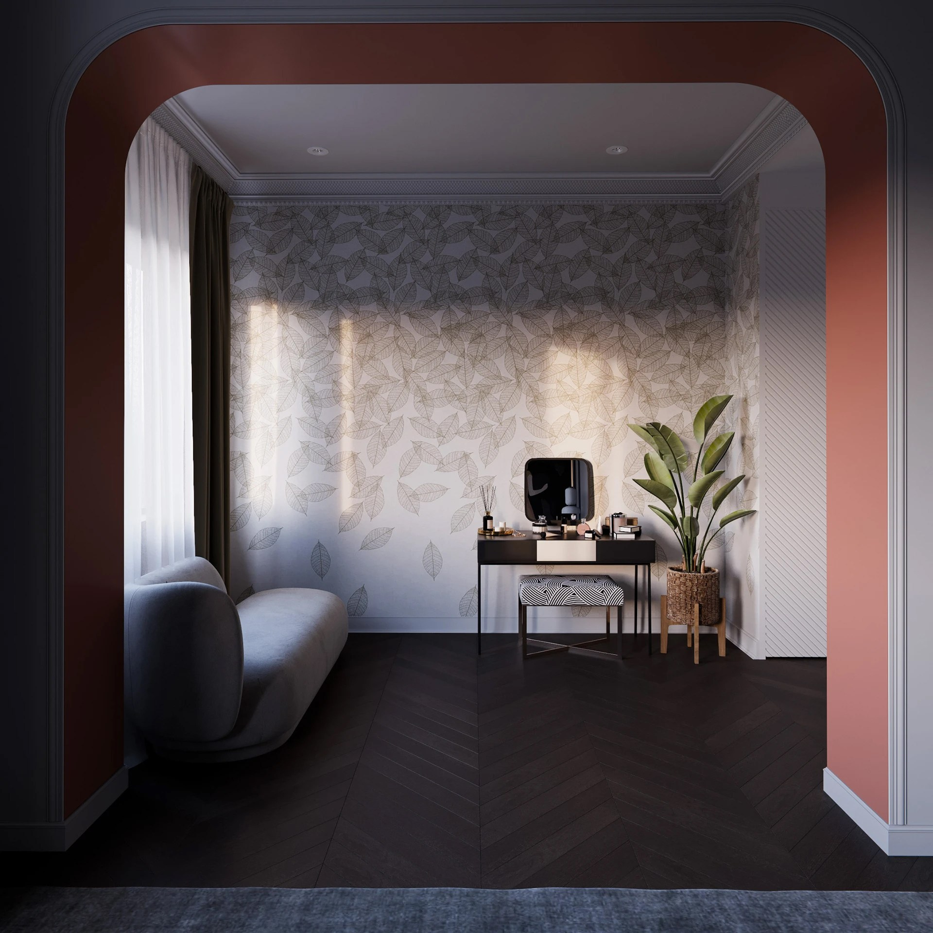 Park Hill project / bedroom. Il-kin.com