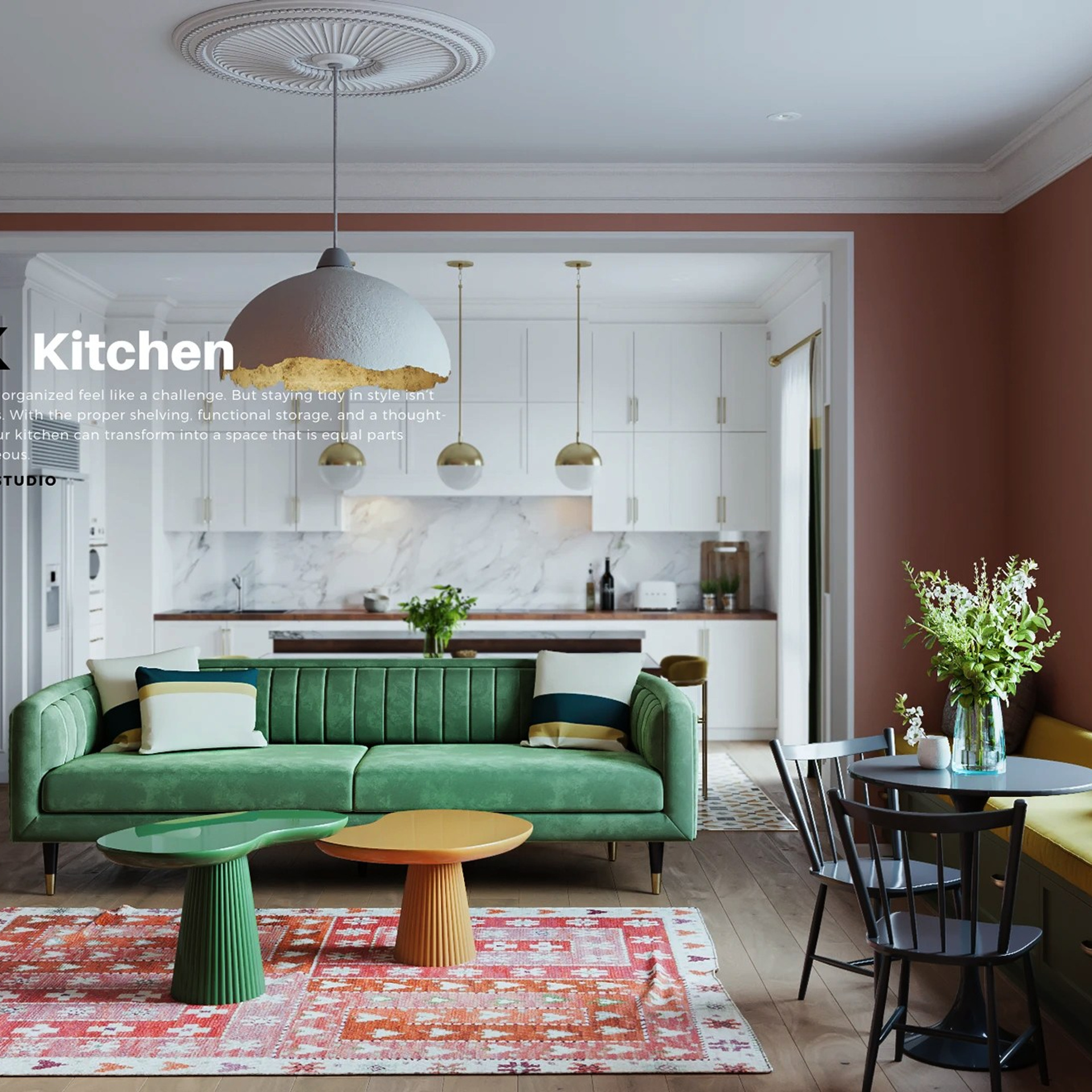 Park Hill, kitchen design. Il-kin.com