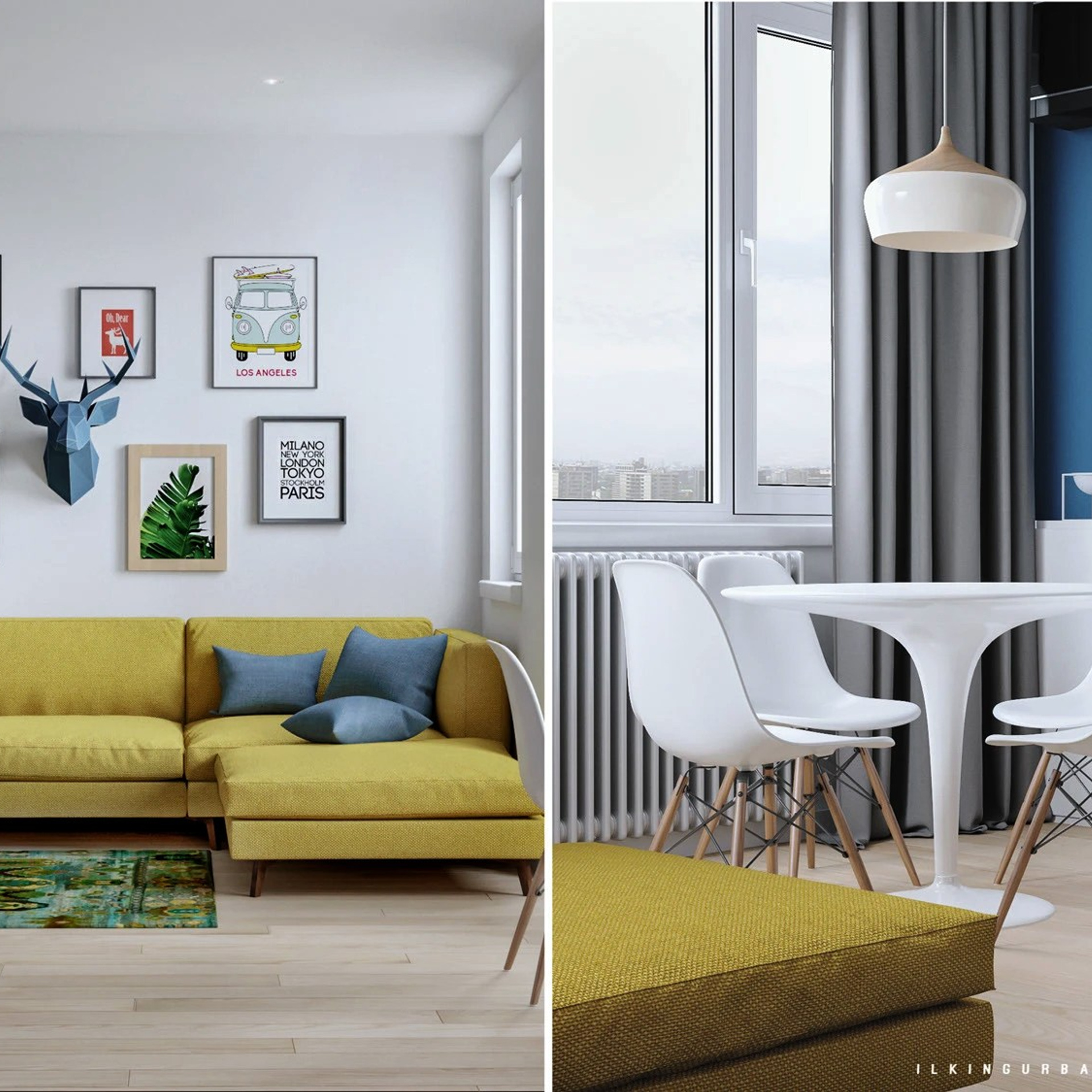 Scandinavian interior. Il-kin.com