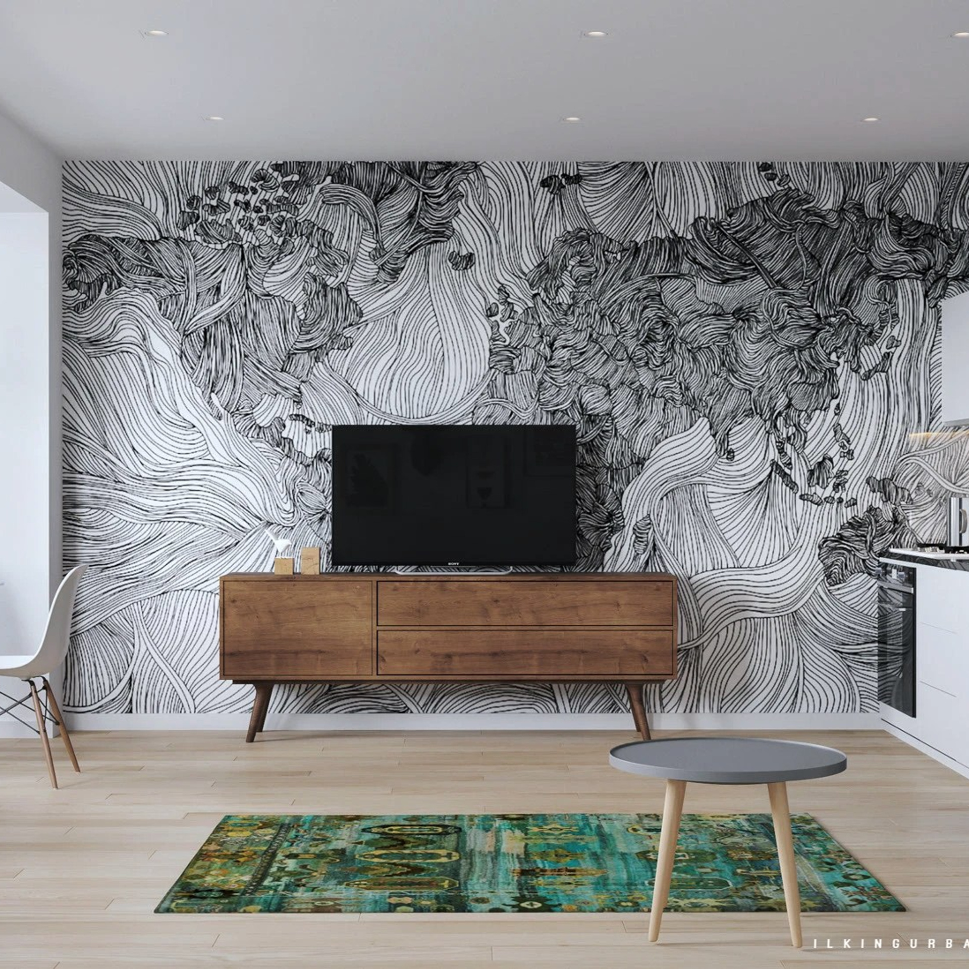 Scandinavian interior. Il-kin.com