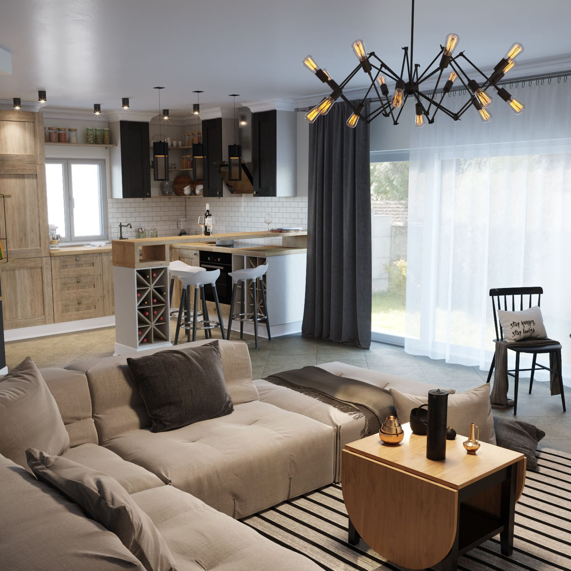 Кухня «Необычный кантри»