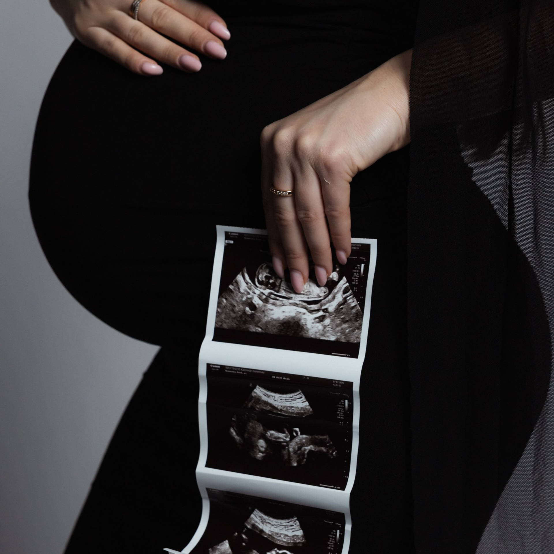 Stylové těhotenské focení