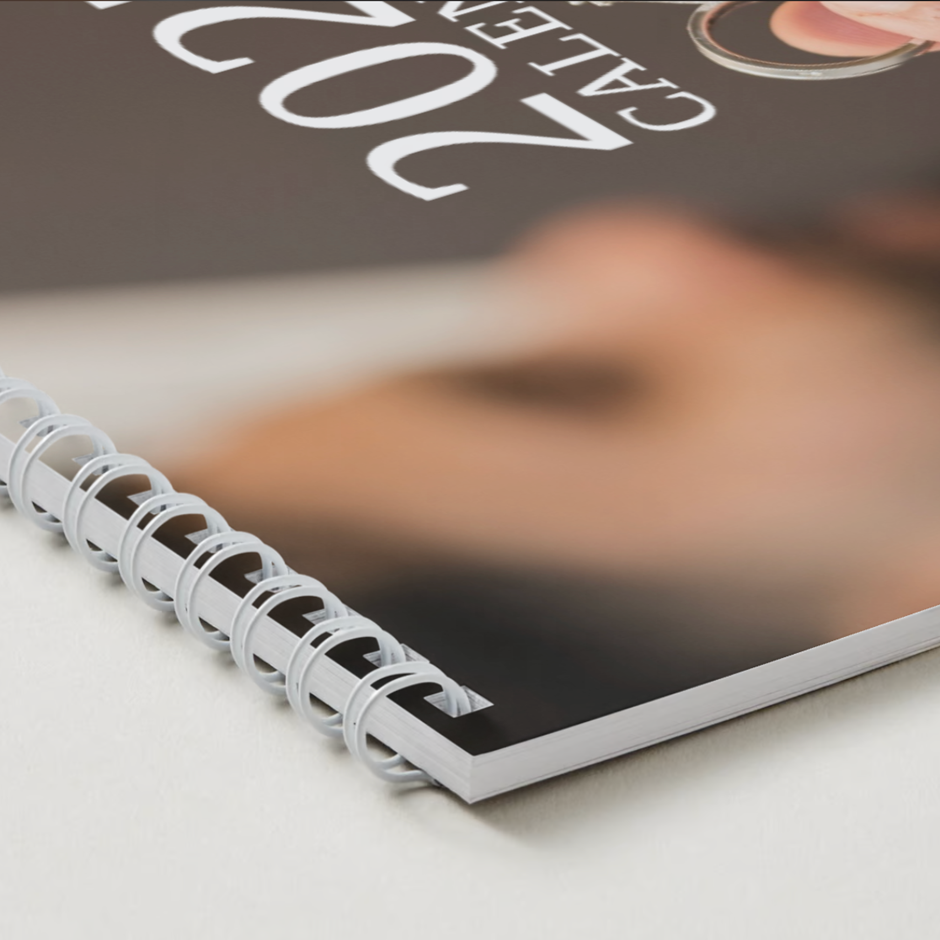 A custom wedding calendar with your unique moments