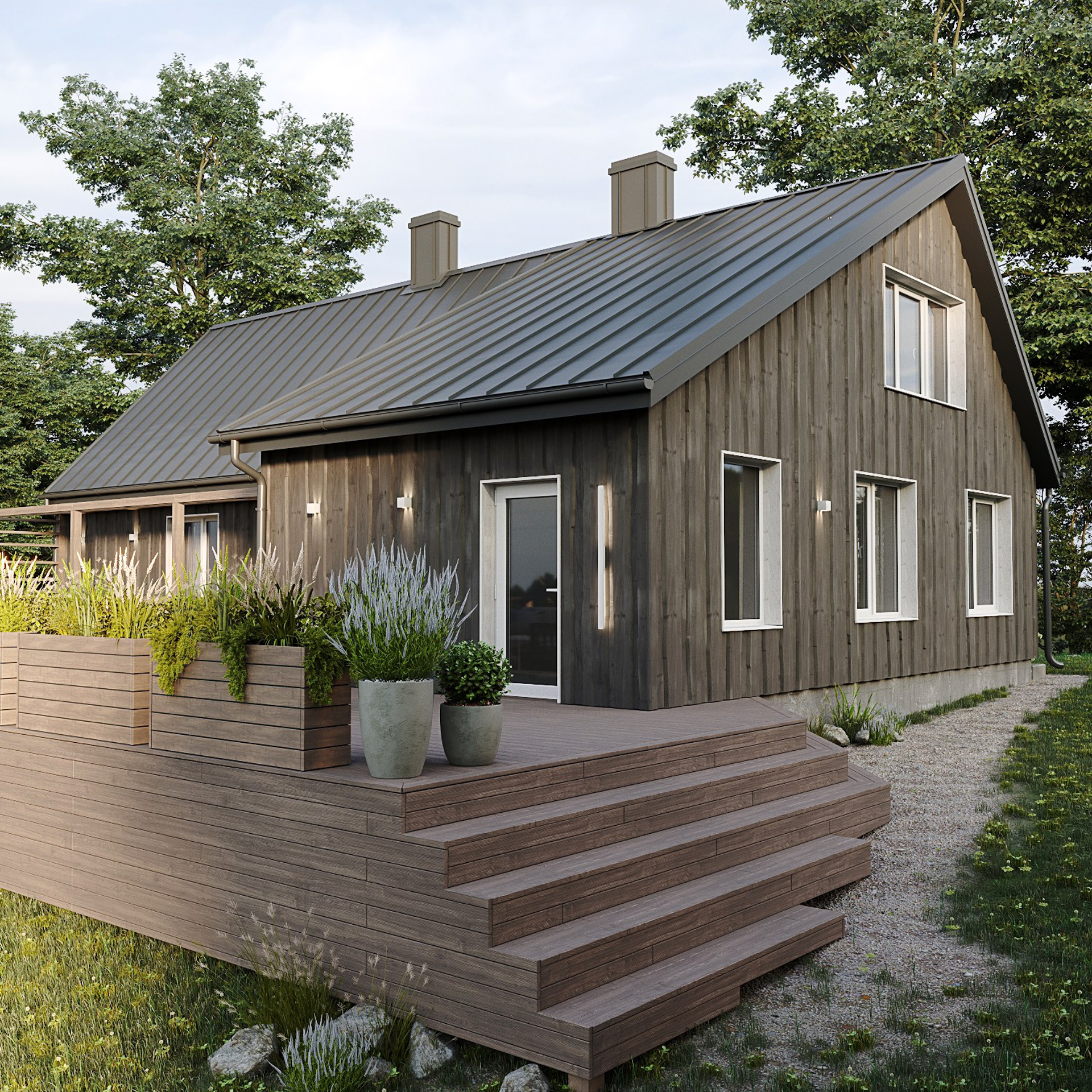 MĀJAS FASĀDE ŠEDERE