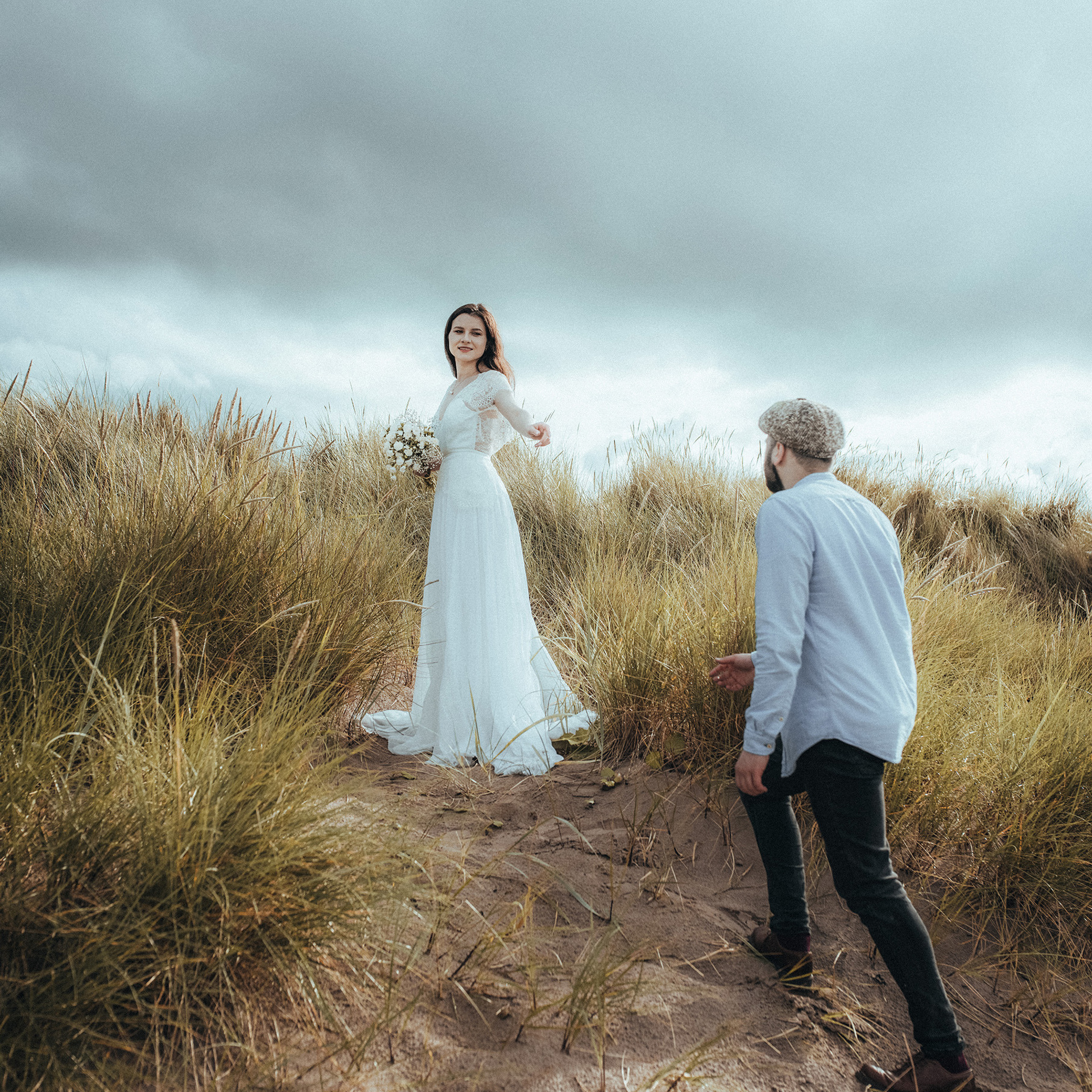 Northumberland coast elopement