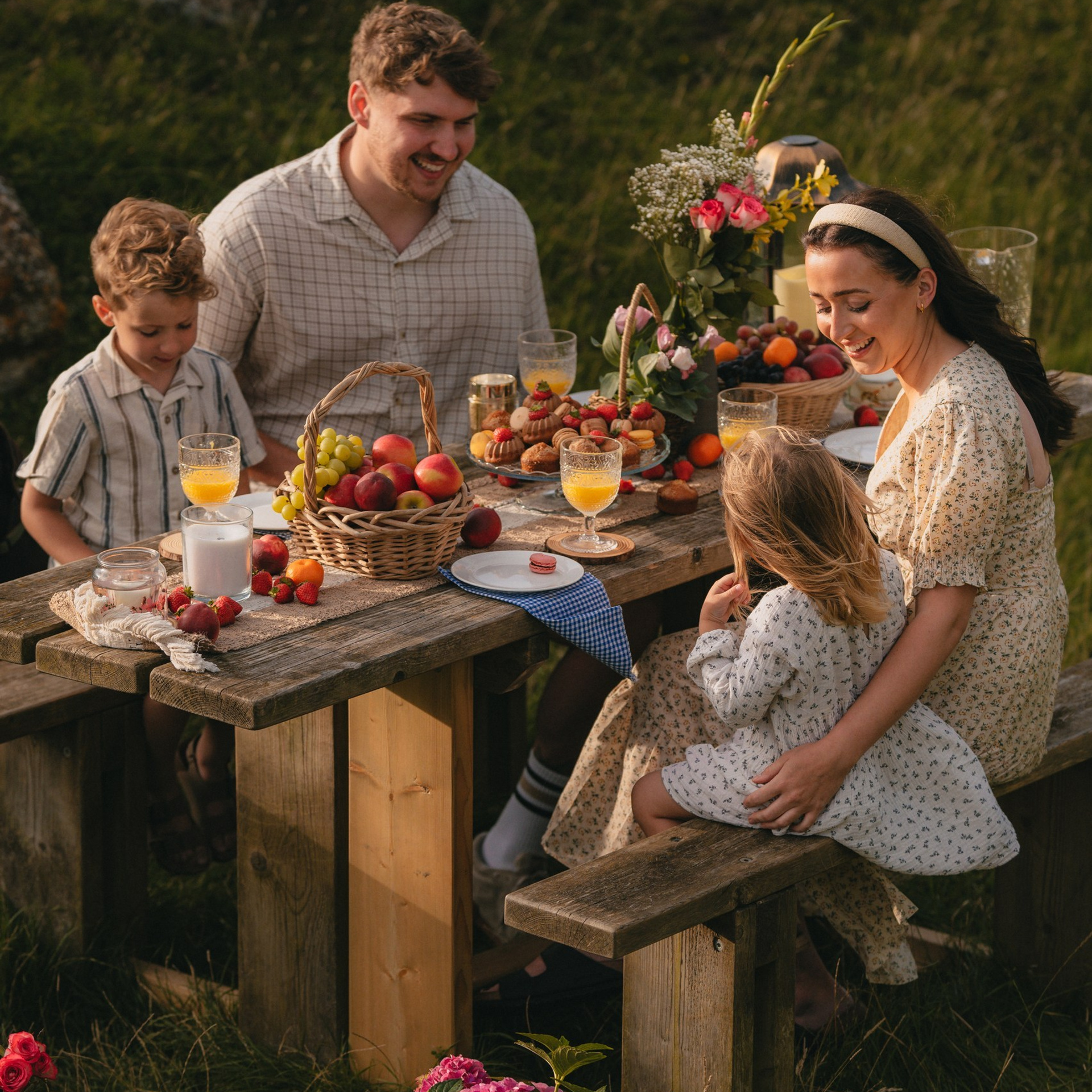 Summer family picnic