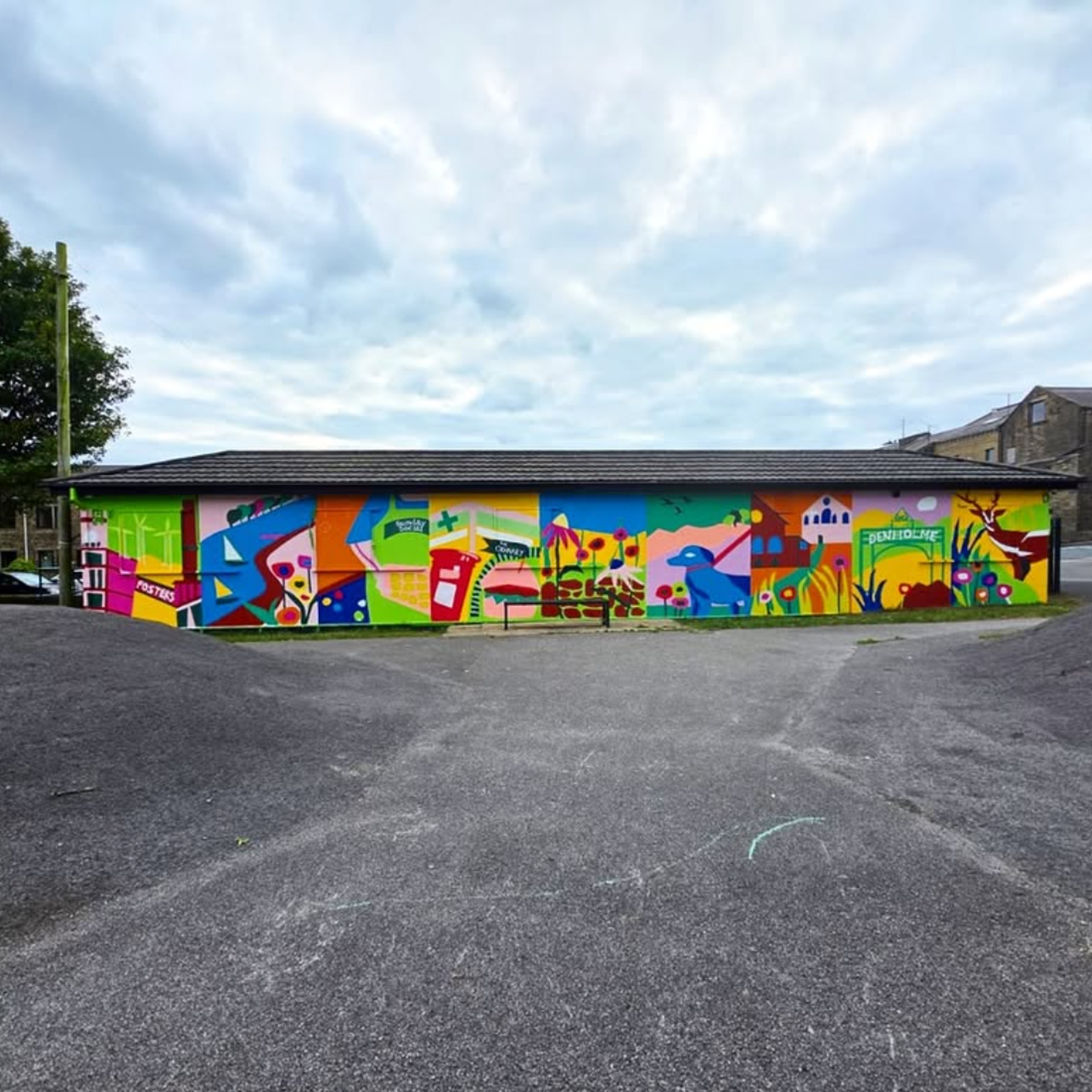 Denholme Community Mural