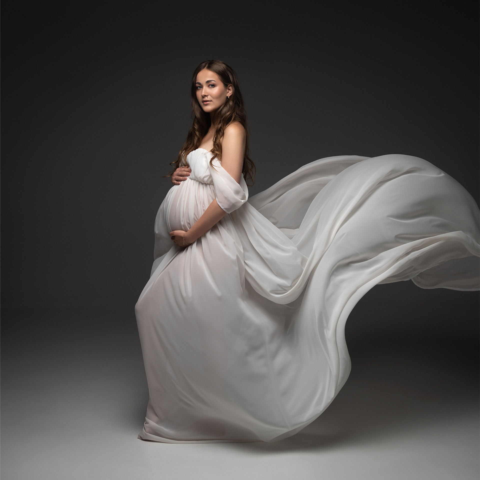 Фотосесія вагітності Каті