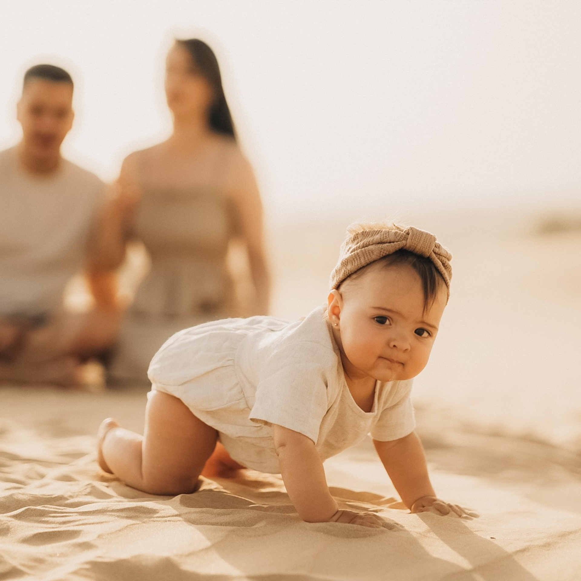 Sunset in the desert