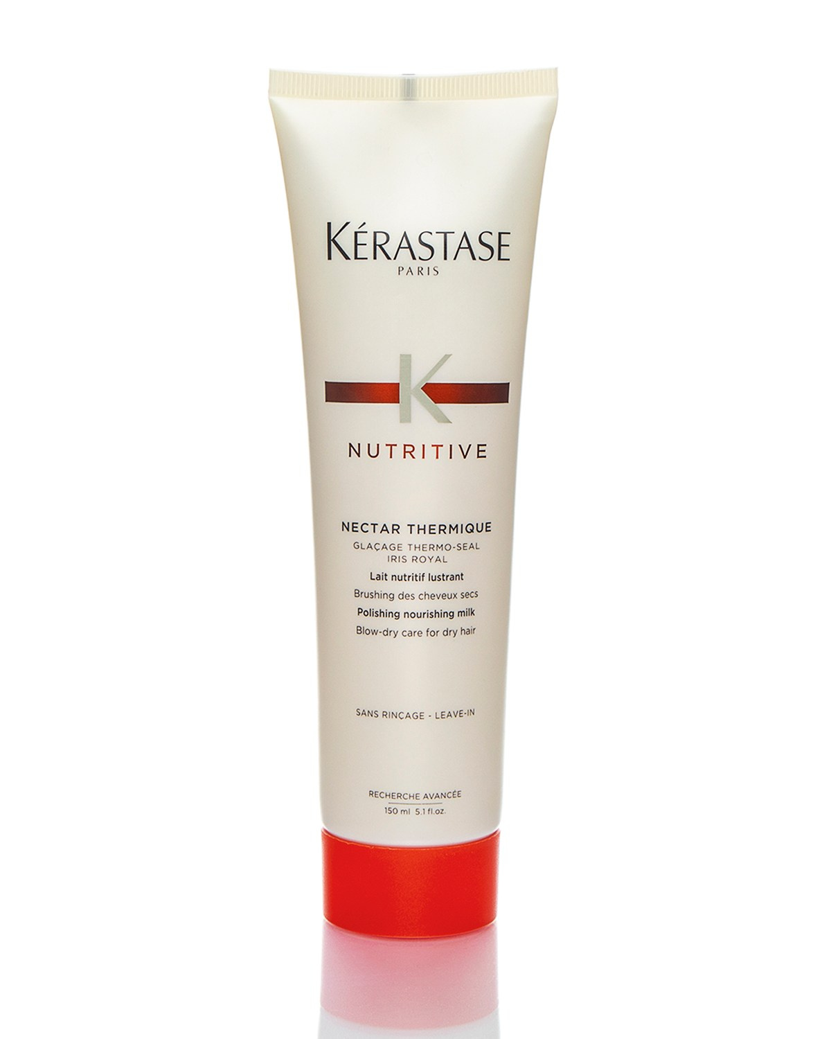 Photographer Roman Djuzev - Kerastase hand cream close-up on a white background.