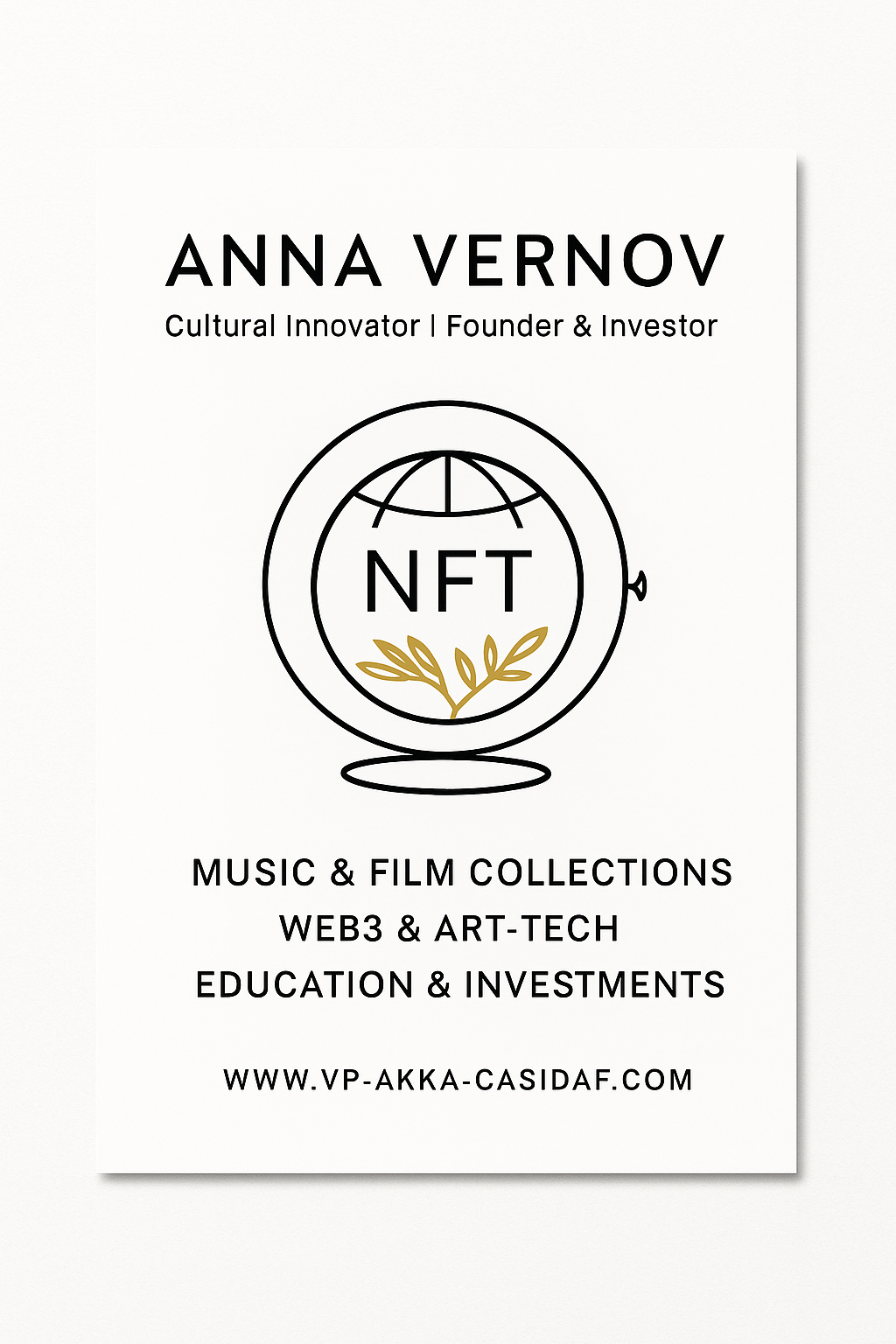АИNA Vernov. Vernov Production & AKKA Music en association CASIdAF & BRUCEF