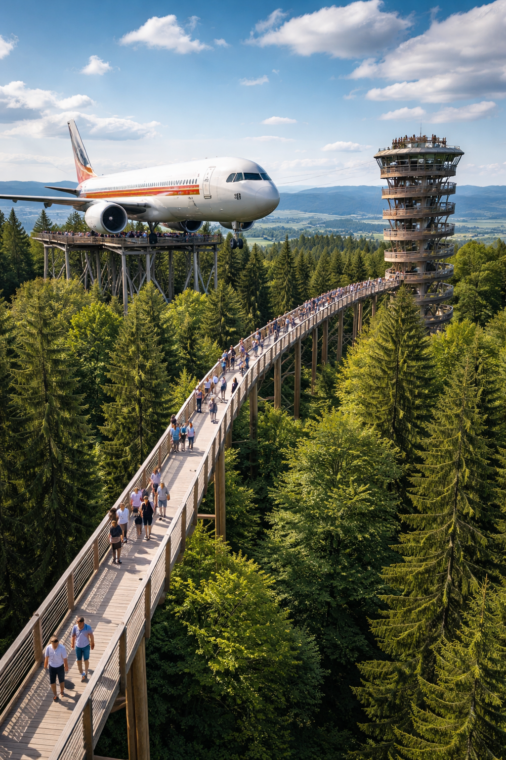 Тропа самолёт. Elina Reisen. Туристическое агентство в Аугсбурге