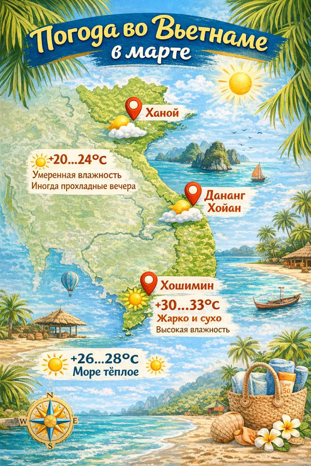 Вьетнам. Elina Reisen. Туристическое агентство в Аугсбурге