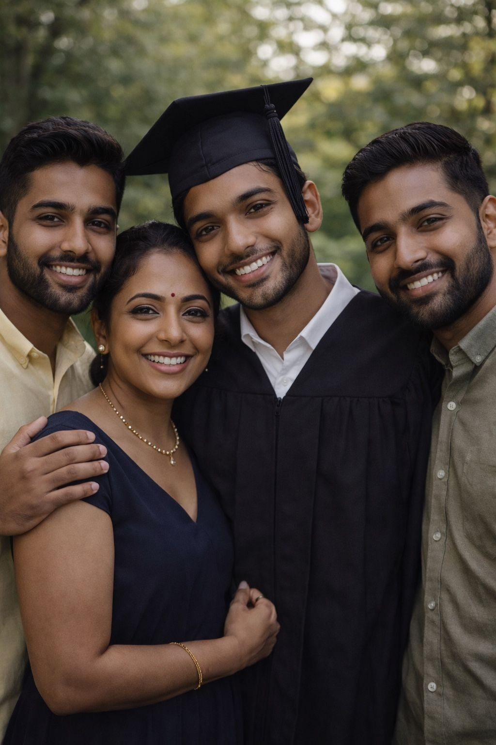 Фотосессия выпускницы в элегантном платье