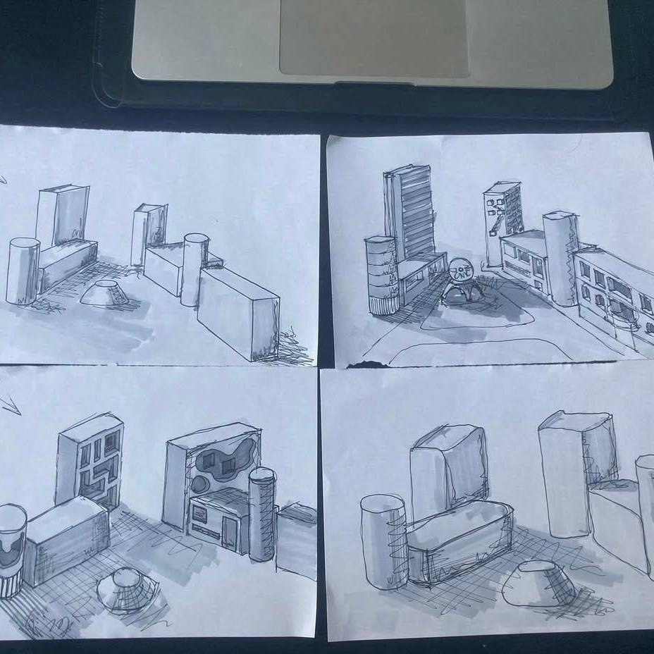 Работы учеников. Школа современного искусства Лени Сморагдовой