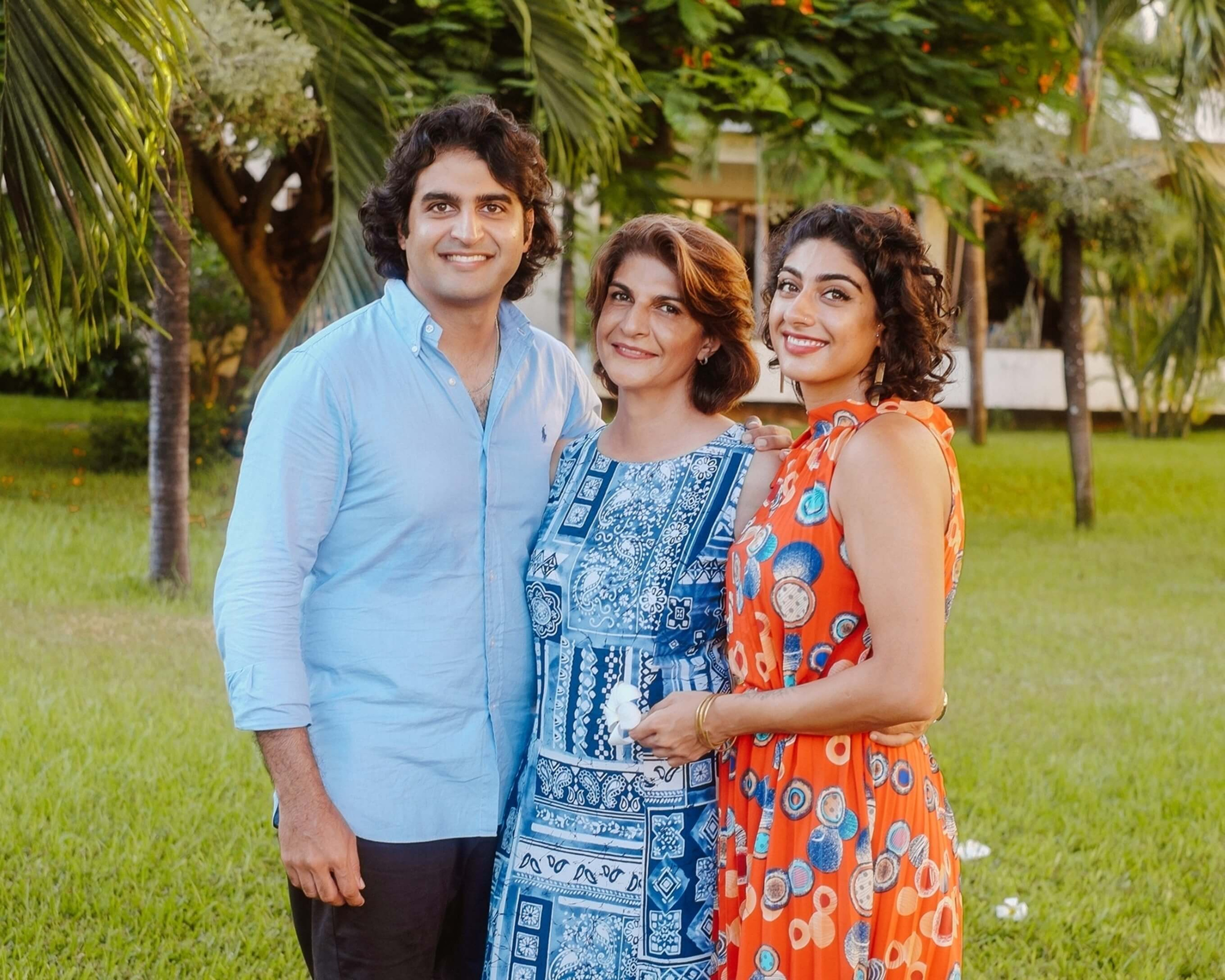 Creative lifestyle family portrait in Mombasa, Kenya showing cozy, affectionate moments that reflect real love and personality.