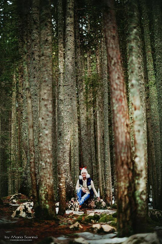 Svartsjøen i Montenegro om vinteren
