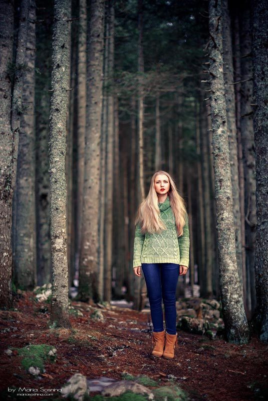 Svartsjøen i Montenegro om vinteren