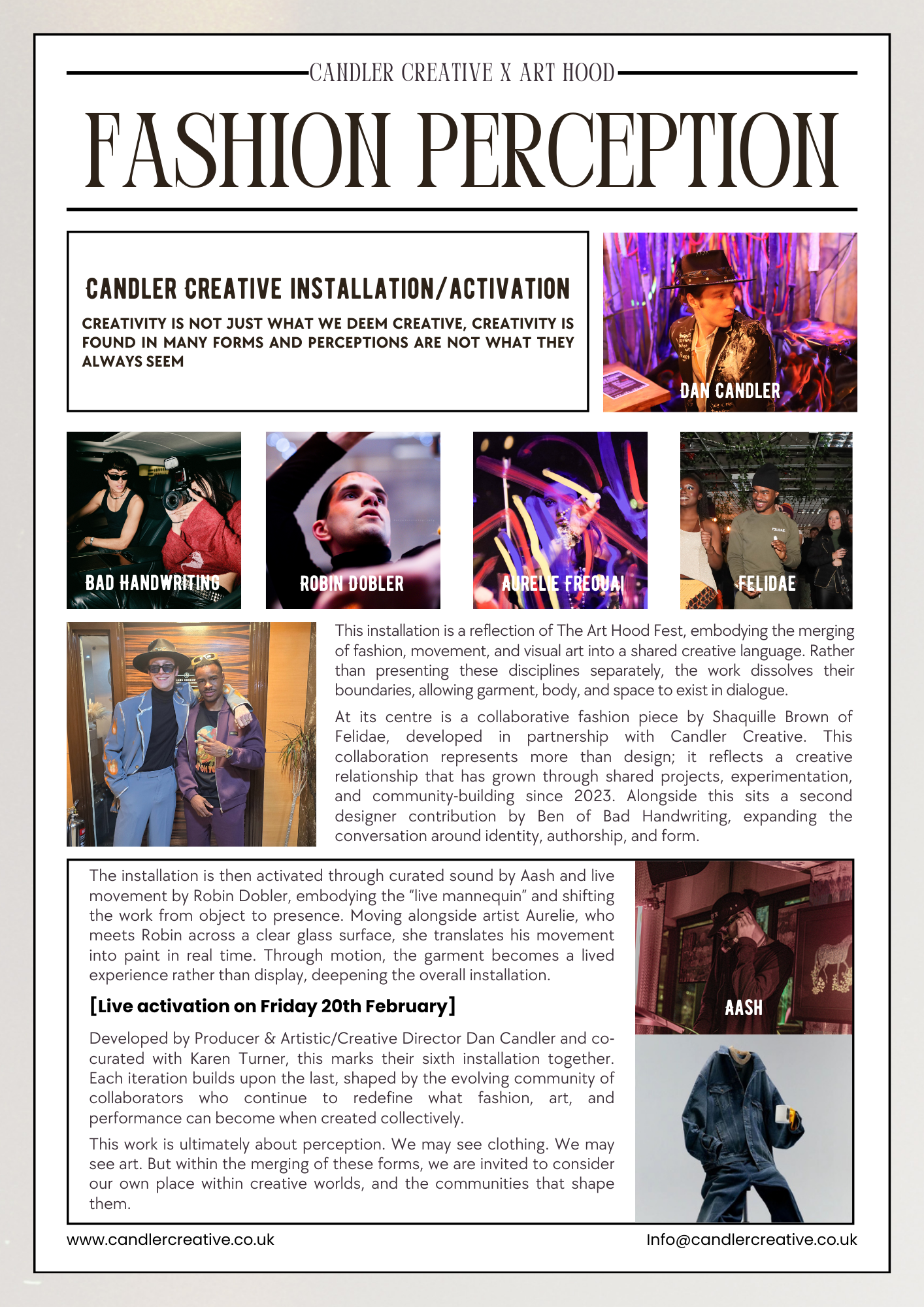 Fashion Perseption. Candler Creative