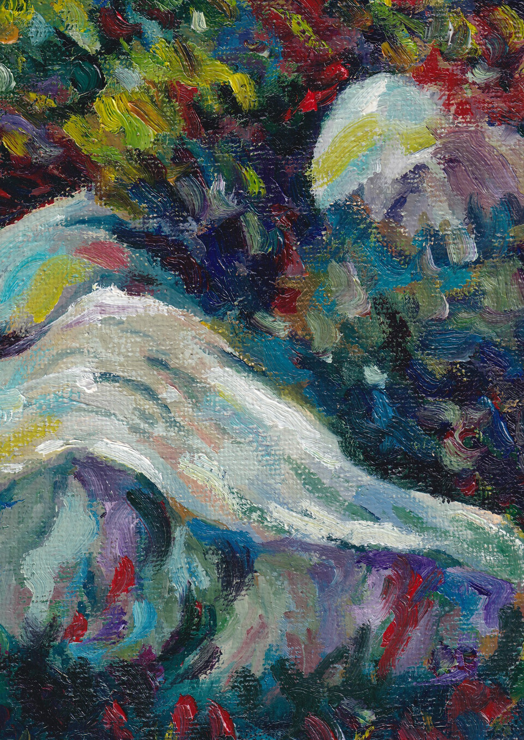 Lacs de la Tempête. Evgeniia Bychina, painter