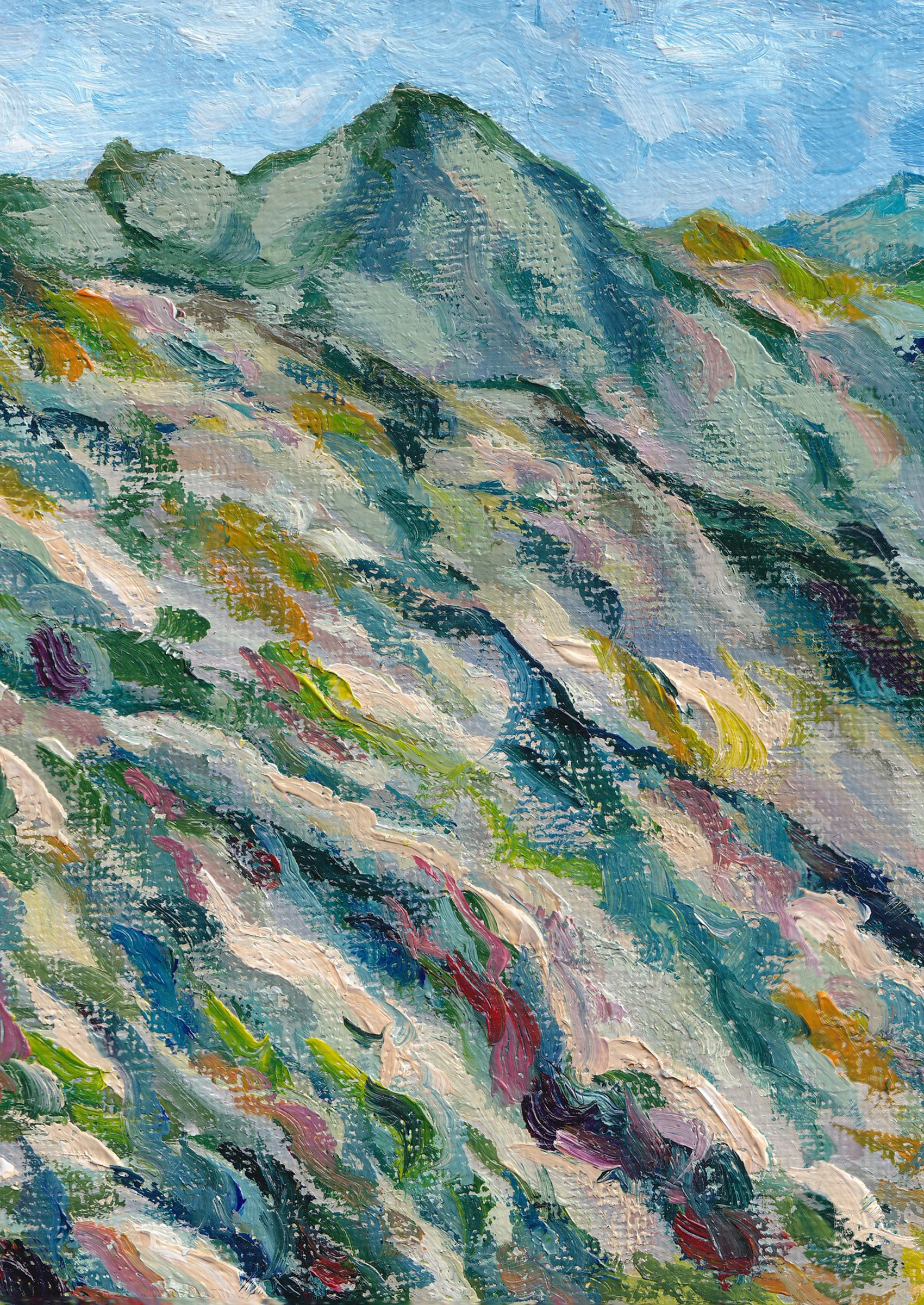 Lacs de la Tempête. Evgeniia Bychina, painter