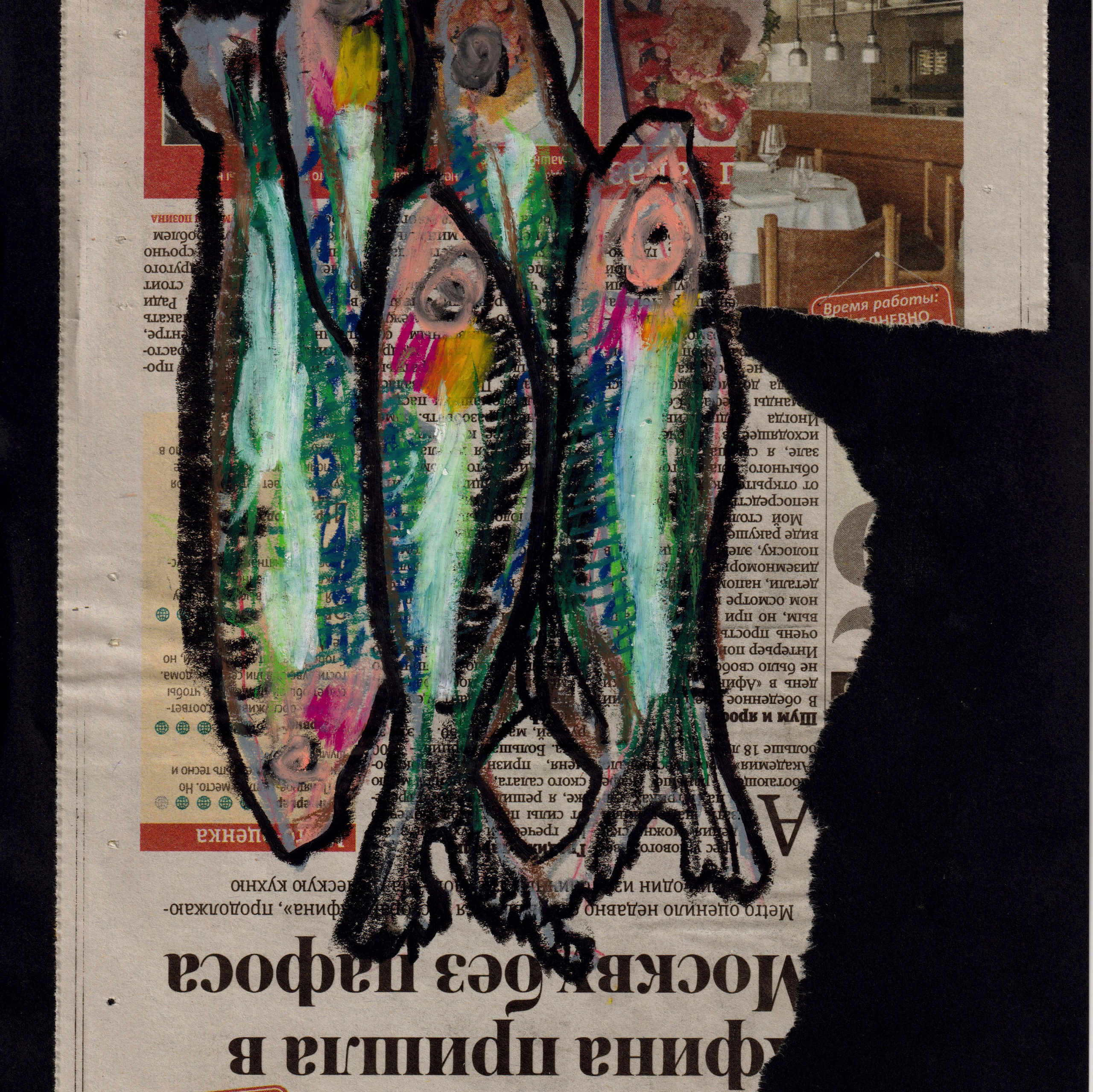 Работы учеников школы Лени Сморагдовой — рисование с нуля за 10 недель. Школа современного искусства Лени Сморагдовой